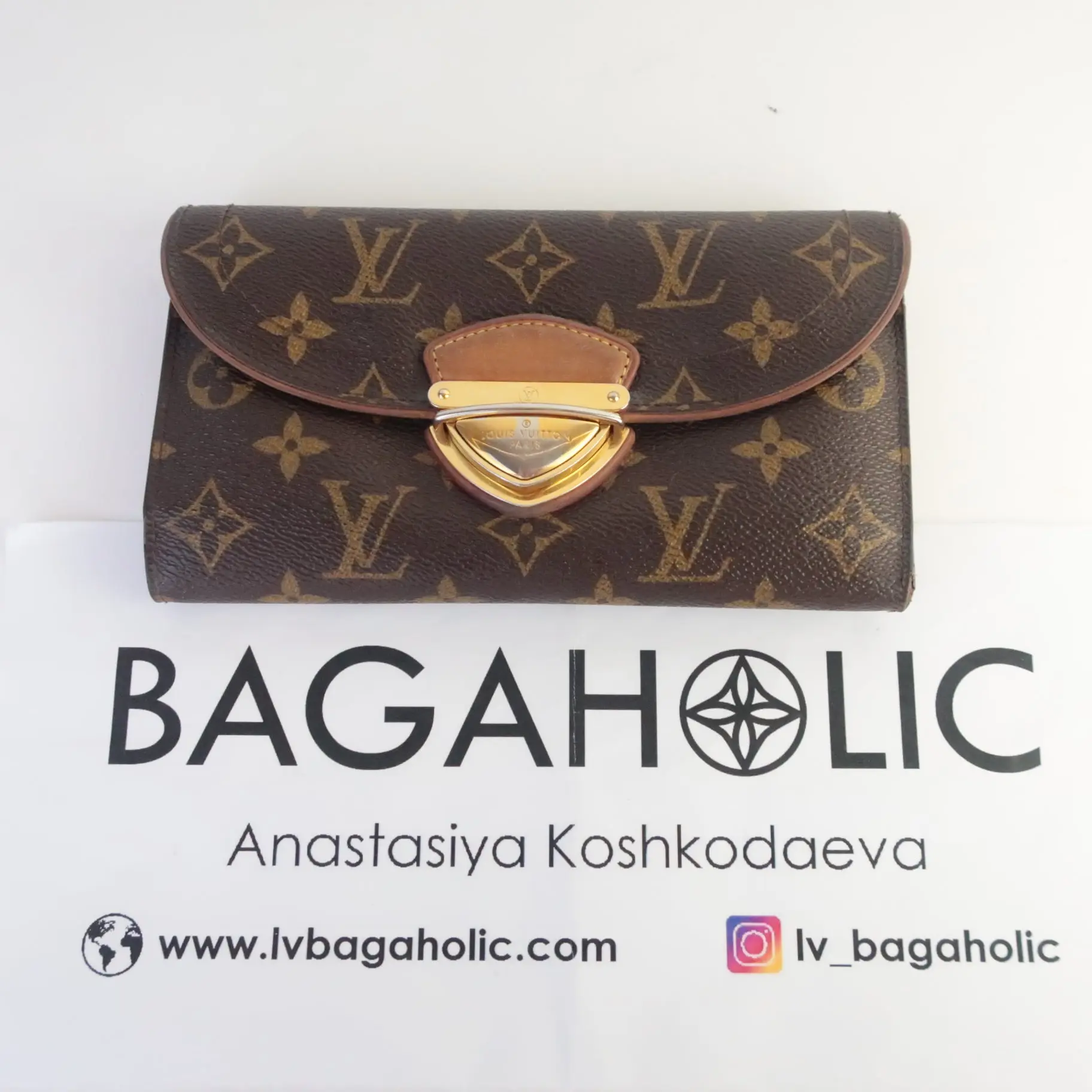 Louis Vuitton Monogram Canvas Eugenie Wallet - Image 3