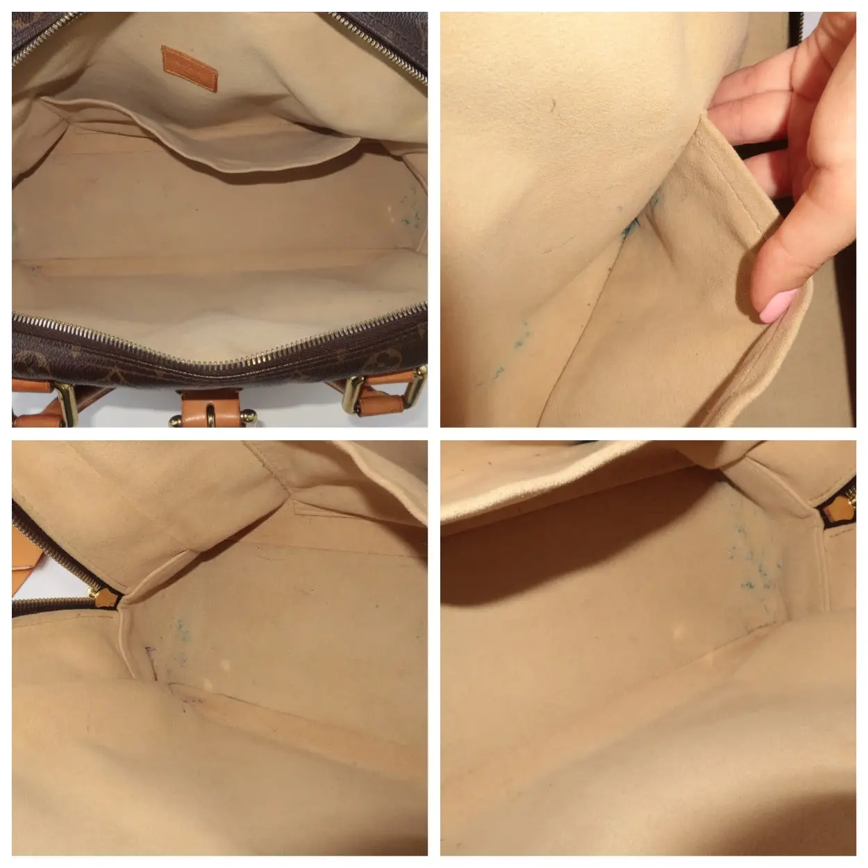 Louis Vuitton Monogram Canvas Manhattan GM Bag - Image 11