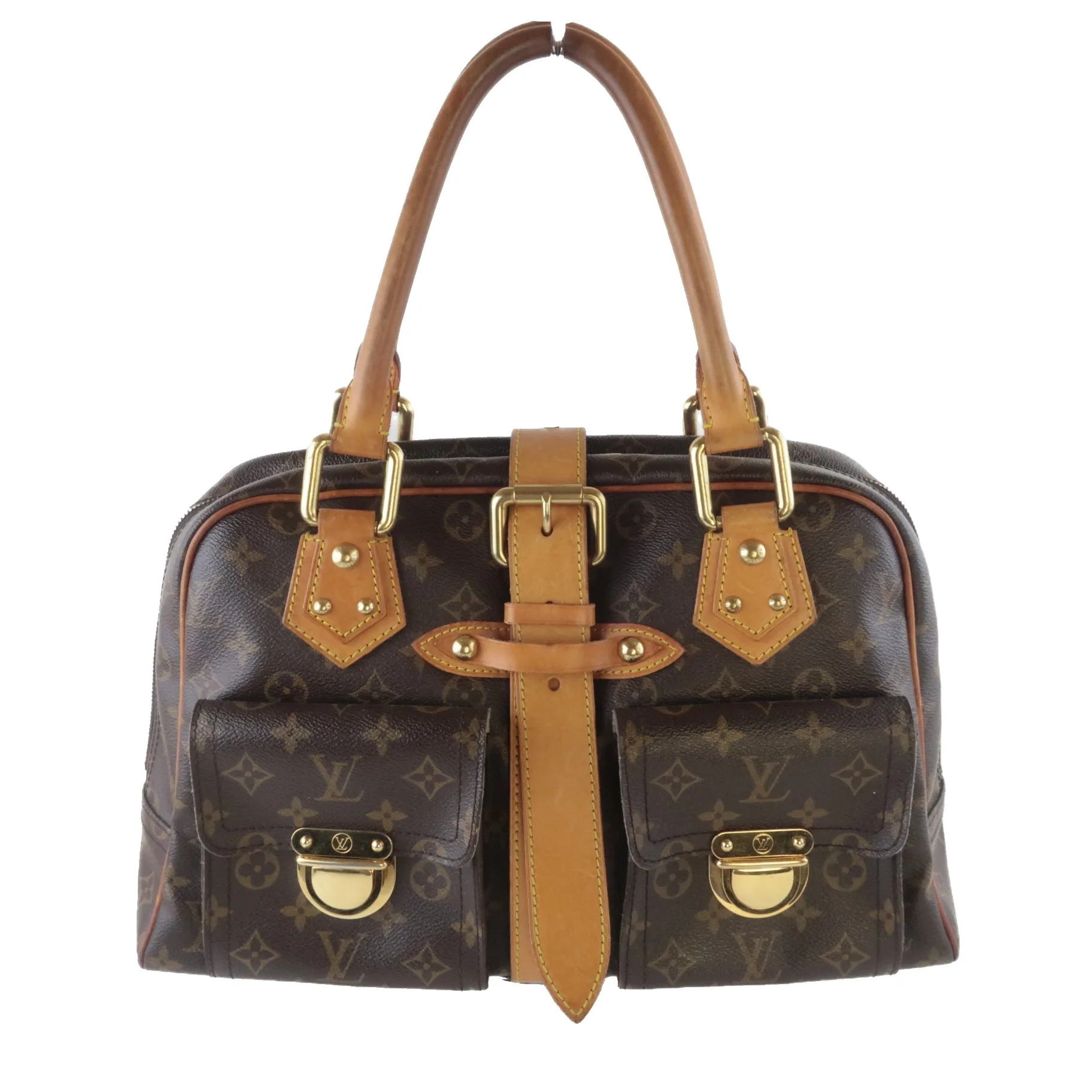 Louis Vuitton Monogram Canvas Manhattan GM Bag - Image 2