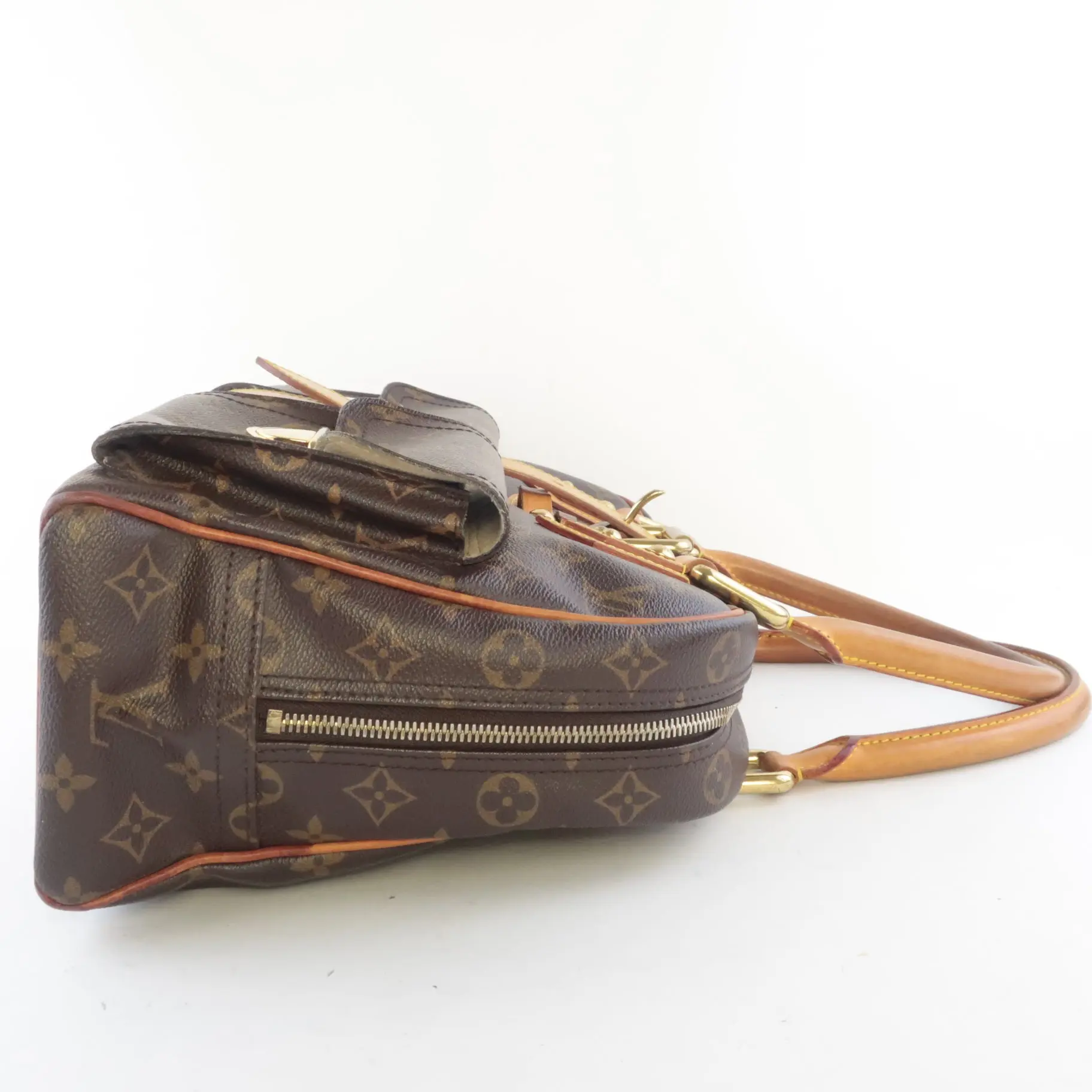 Louis Vuitton Monogram Canvas Manhattan GM Bag - Image 6