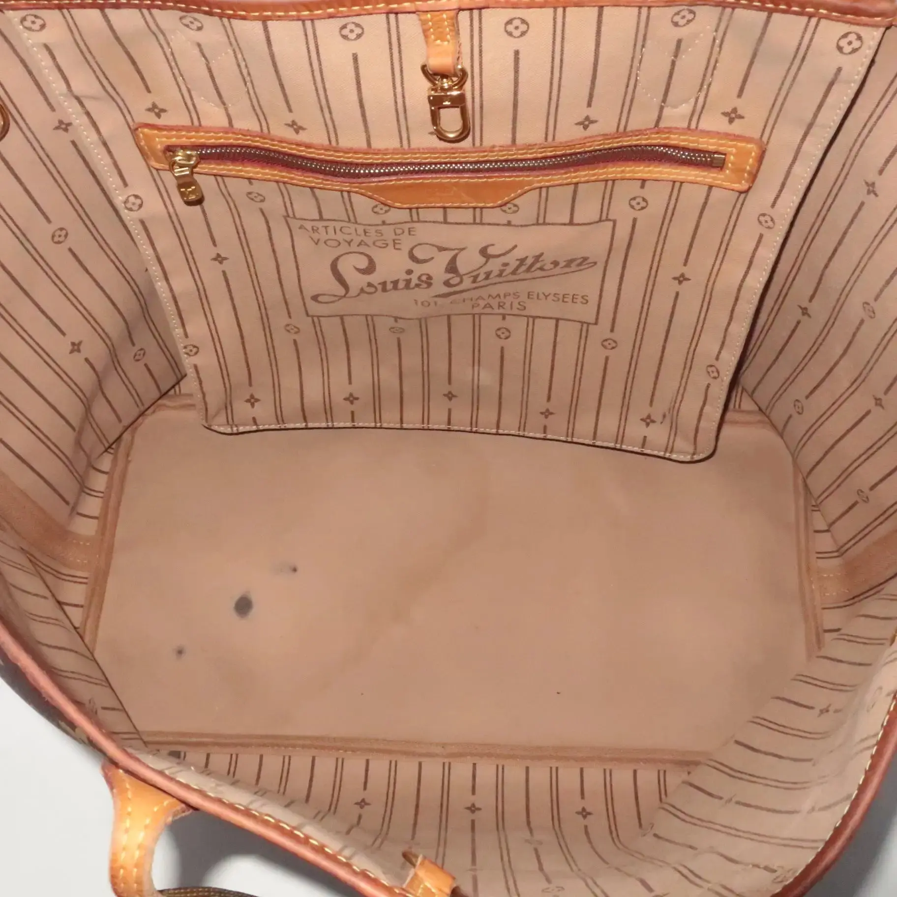 Louis Vuitton Monogram Canvas Neverfull GM Shoulder Bag - Image 10
