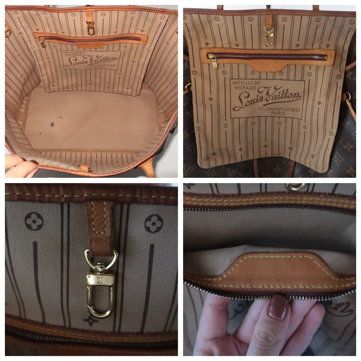 Louis Vuitton Monogram Canvas Neverfull GM Shoulder Bag - Image 24