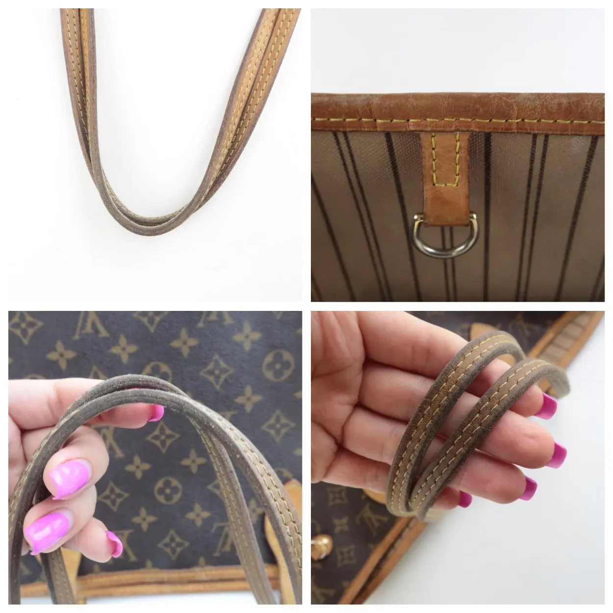 Louis Vuitton Monogram Canvas Neverfull MM Bag With Pouch - Image 11