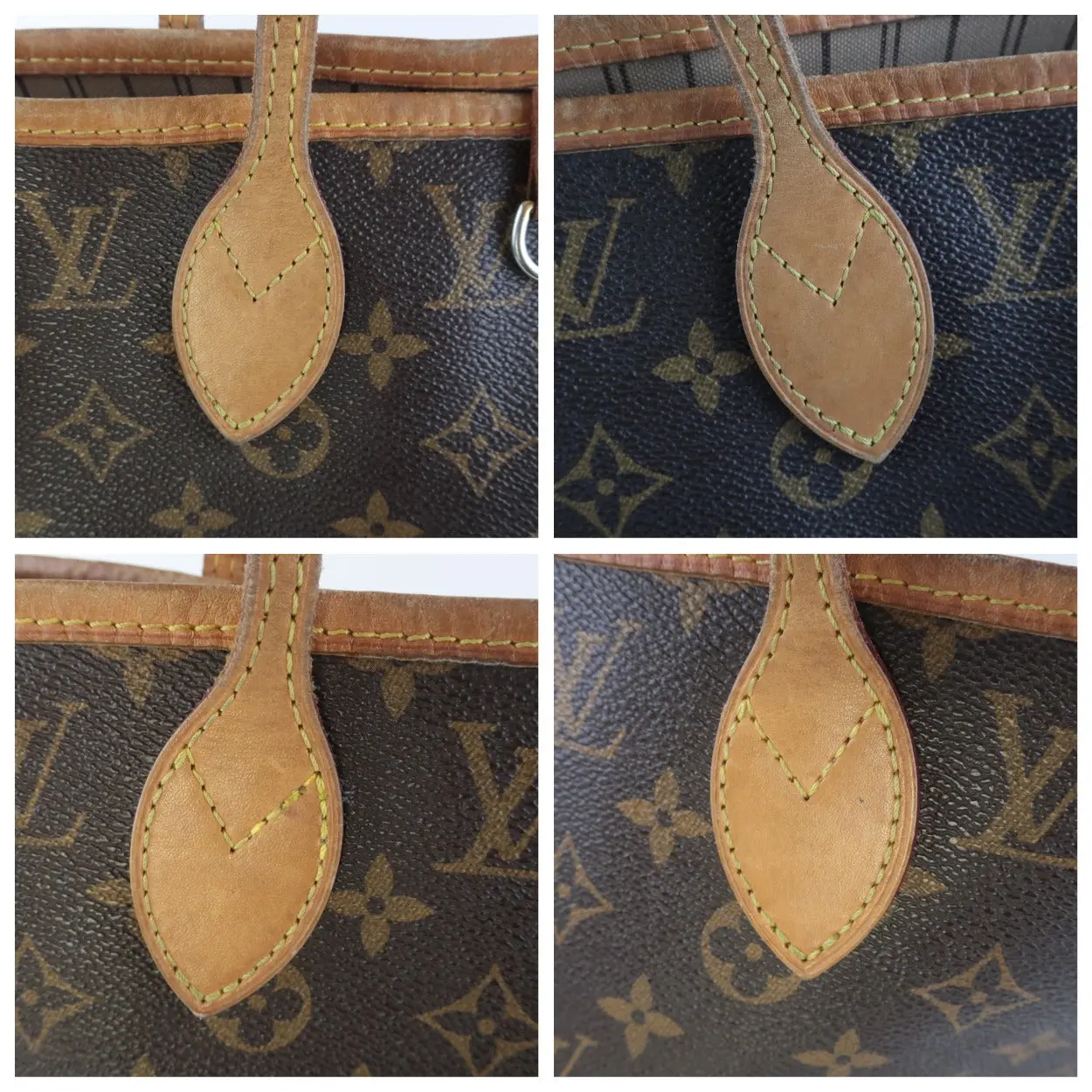 Louis Vuitton Monogram Canvas Neverfull MM Bag With Pouch - Image 9
