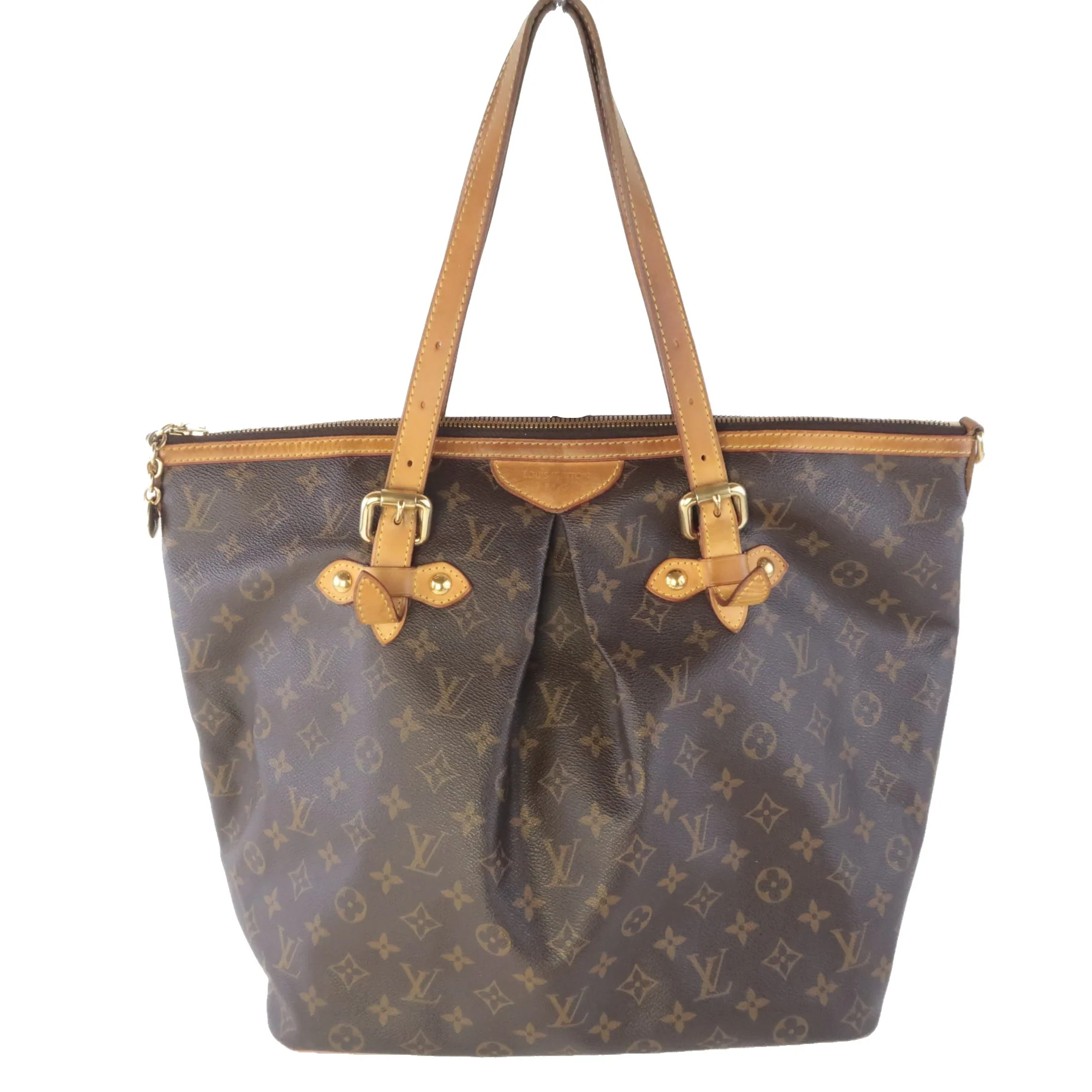 Louis Vuitton Monogram Palermo GM Shoulder Bag - Image 3