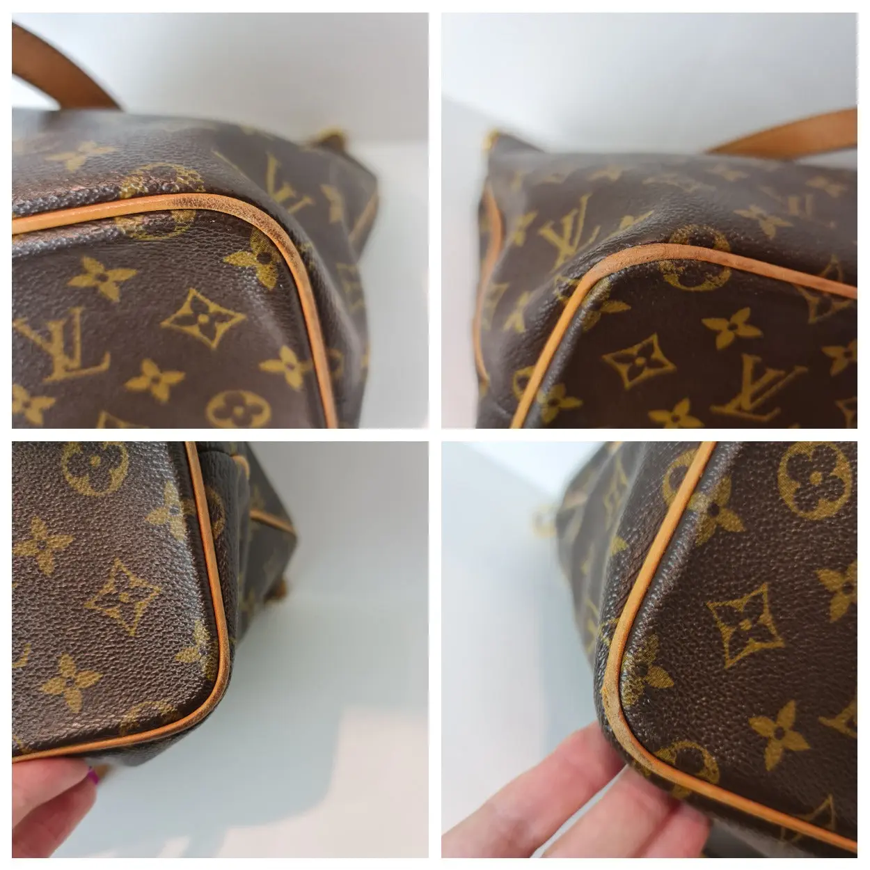 Louis Vuitton Monogram Canvas Palermo PM Bag (770) - Image 10