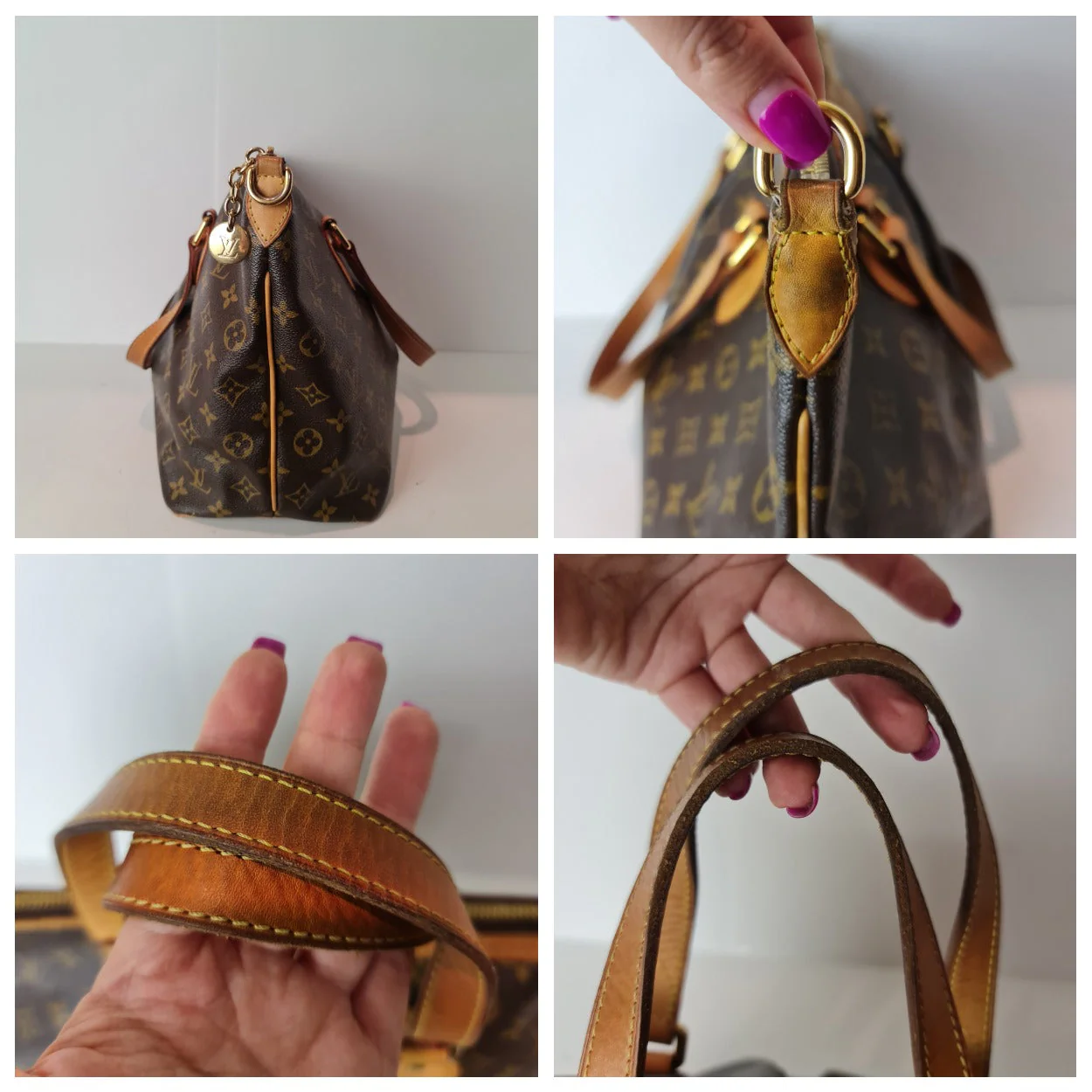 Louis Vuitton Monogram Canvas Palermo PM Bag (770) - Image 9