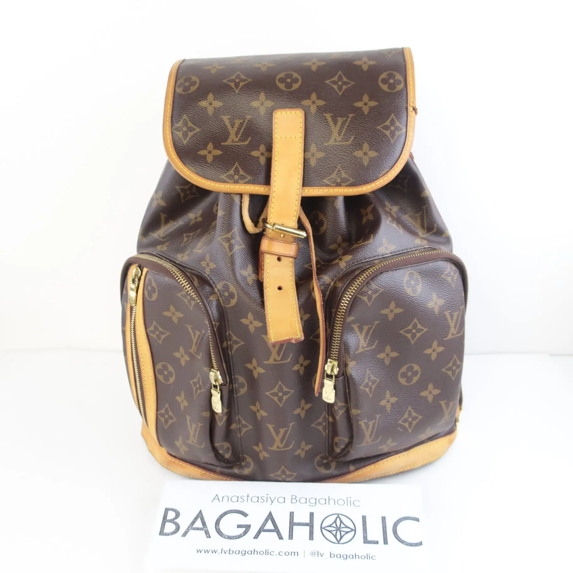 Louis Vuitton Monogram Canvas Sac a Dos Bosphore Backpack - Image 3