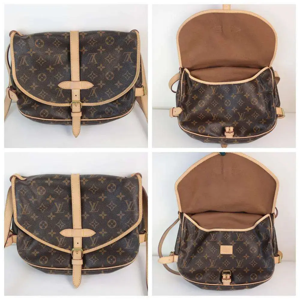 Louis Vuitton Monogram Saumur PM Bag - Image 5
