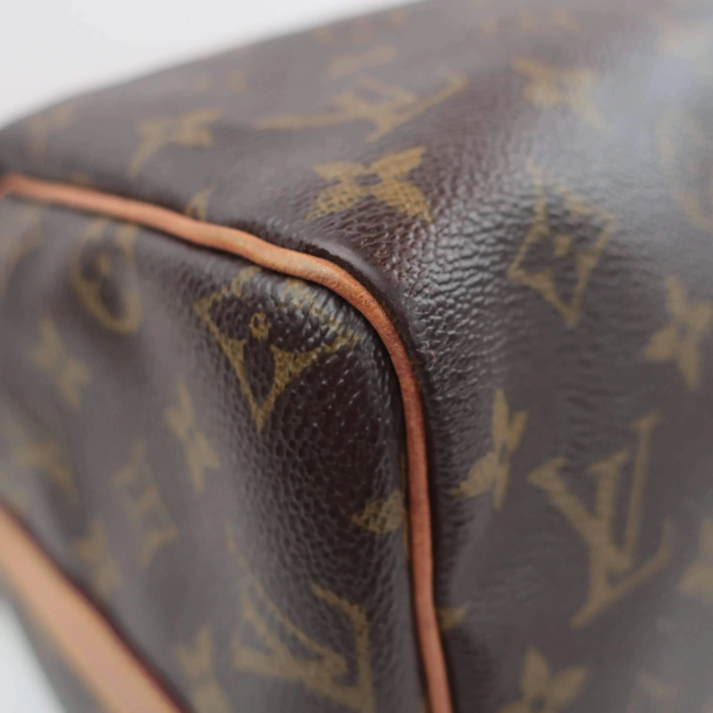 Louis Vuitton Monogram Canvas Speedy 30 Bandouliere Bag (with initials) - Image 12