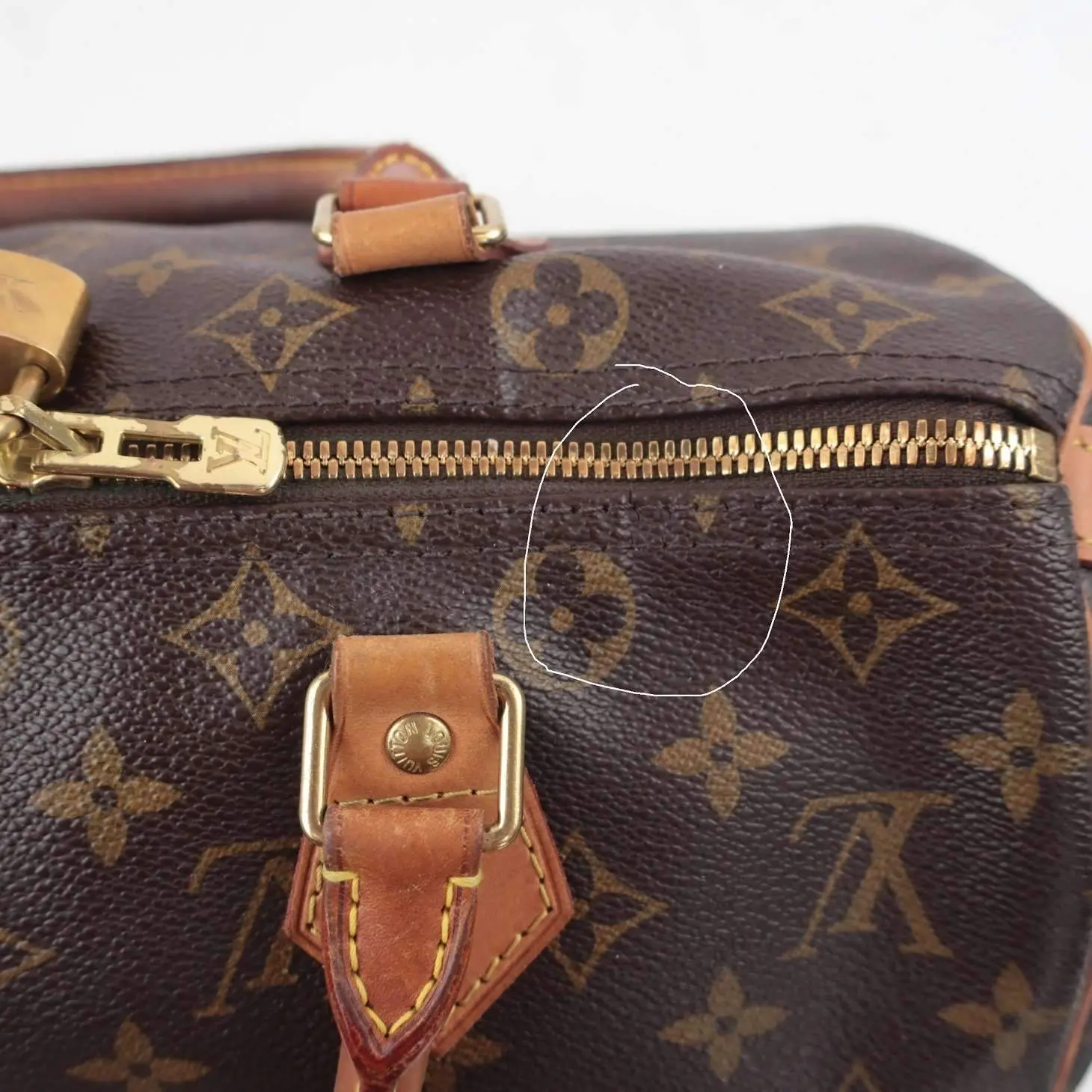 Louis Vuitton Monogram Canvas Speedy 30 Bandouliere Bag (with initials) - Image 25