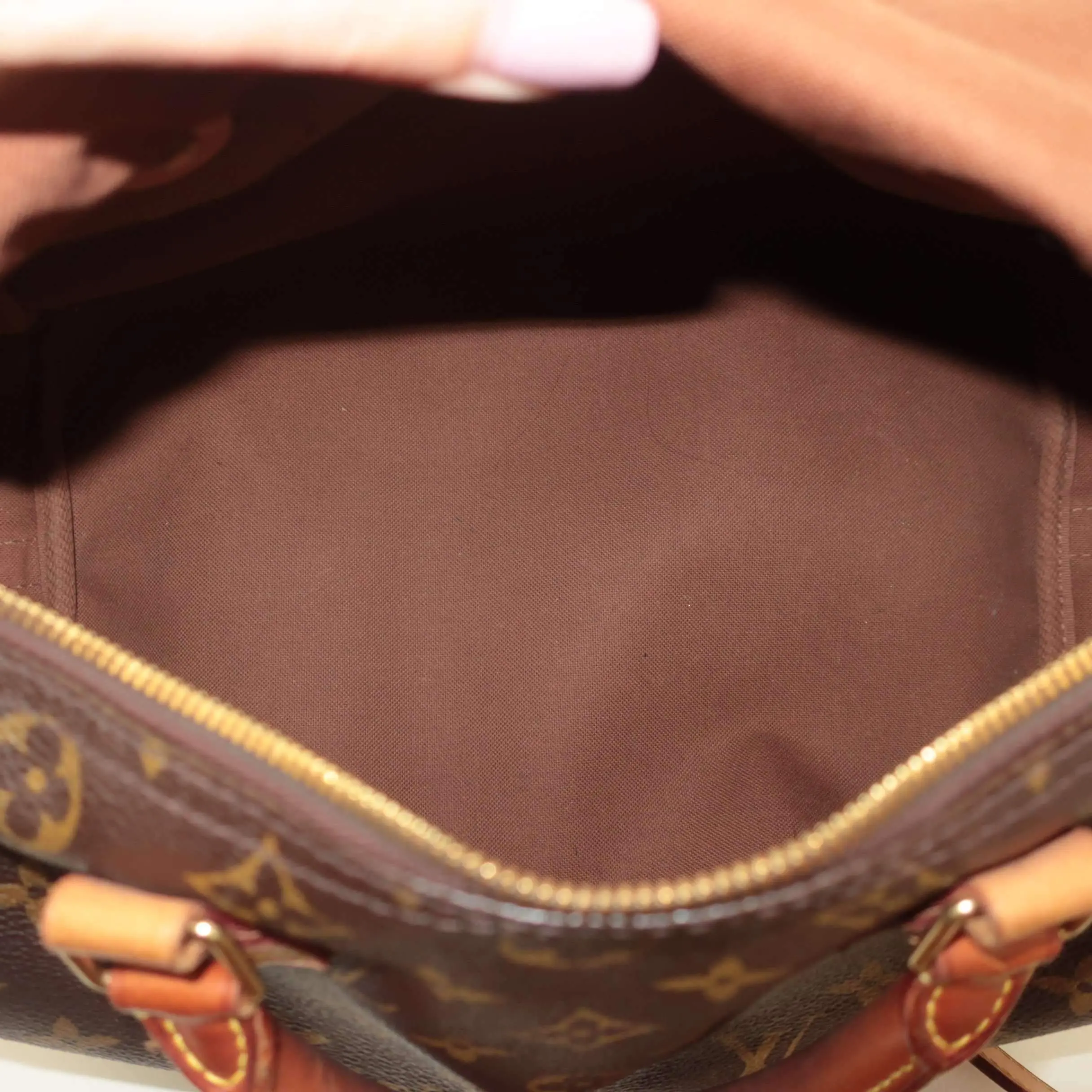 Louis Vuitton Monogram Canvas Speedy 30 Bandouliere Bag (with initials) - Image 37