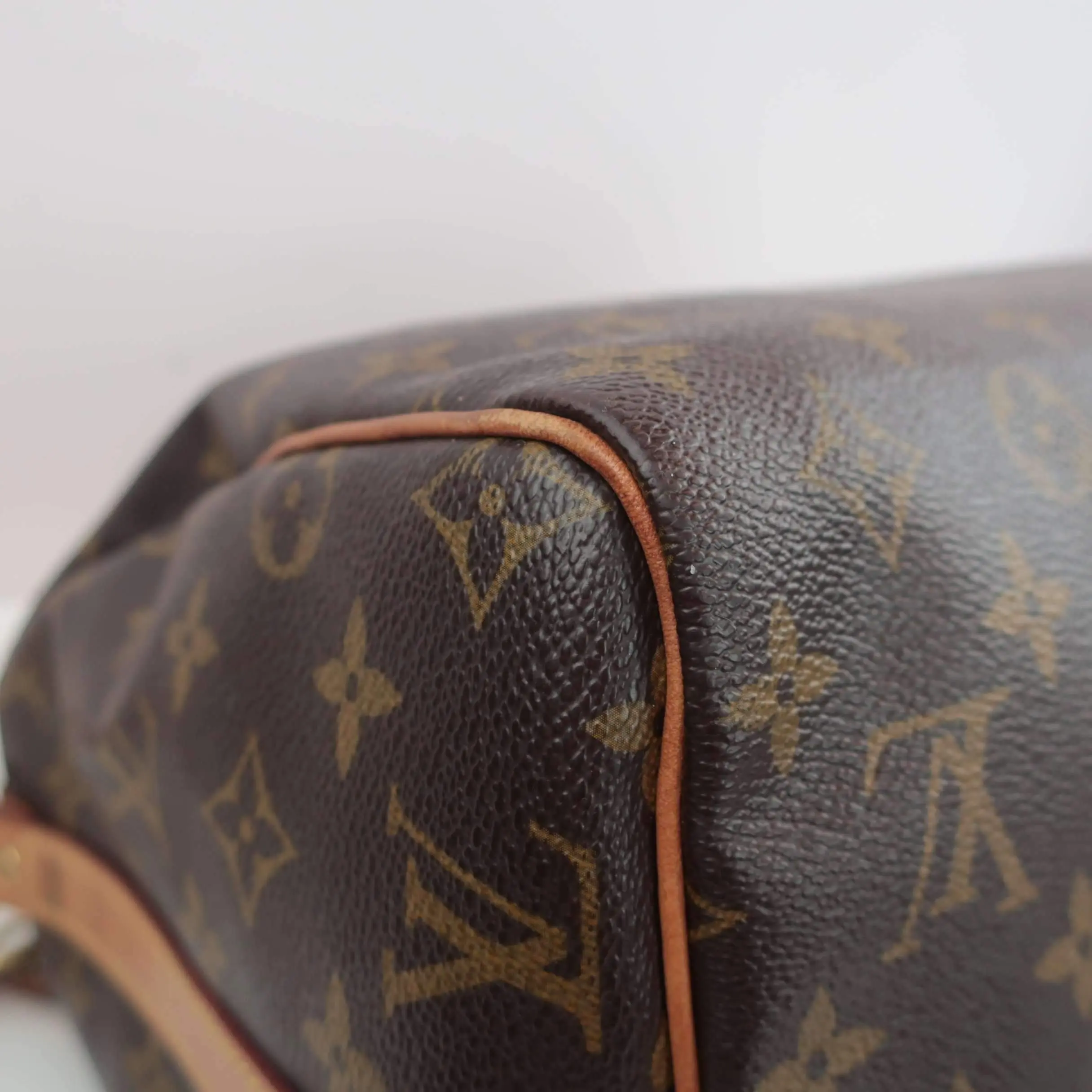Louis Vuitton Monogram Canvas Speedy 30 Bandouliere Bag (with initials) - Image 9
