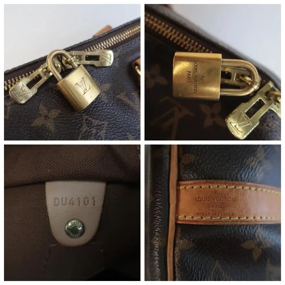 Louis Vuitton Monogram Canvas Speedy 35 Bandouliere Crossbody Bag - Image 12