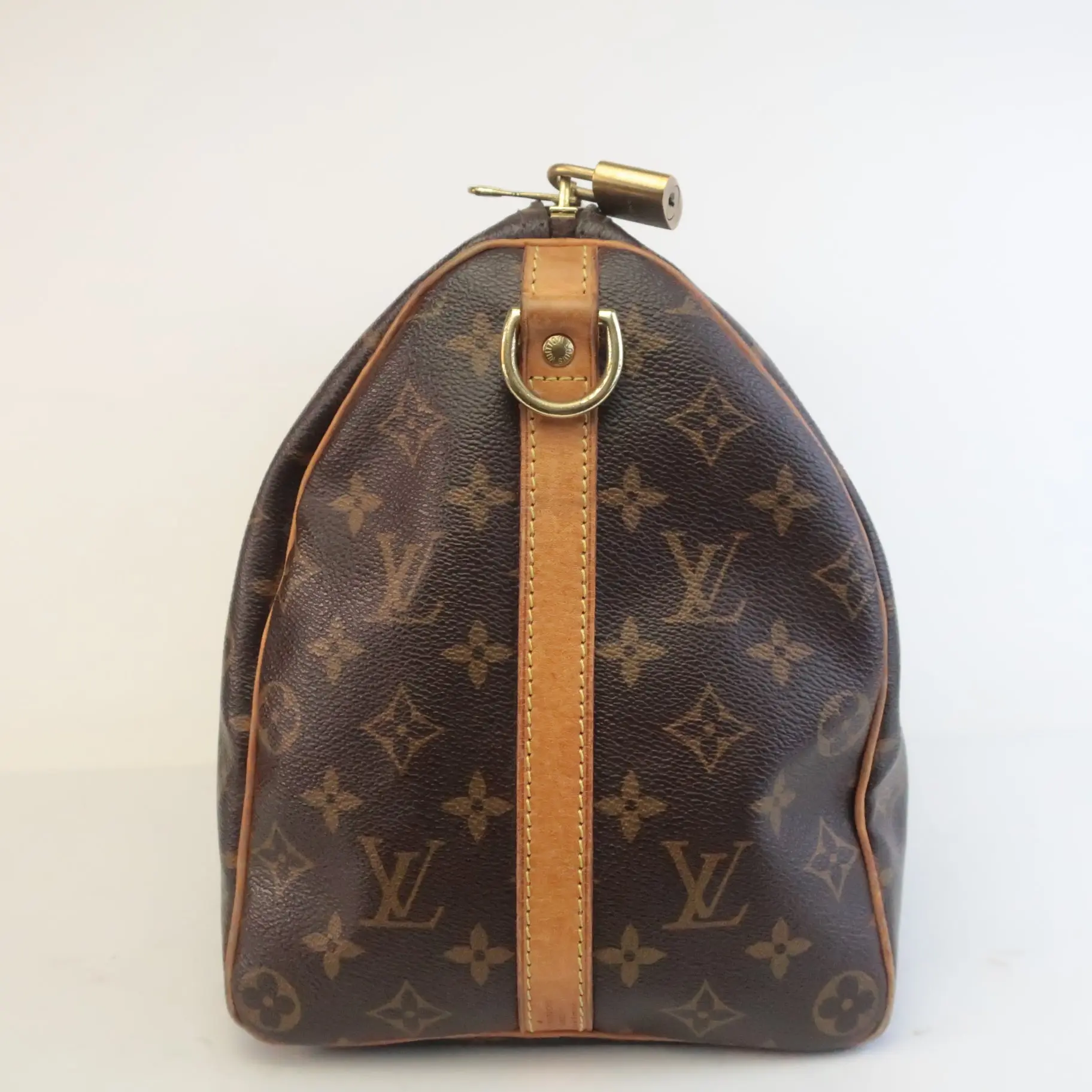 Louis Vuitton Monogram Canvas Speedy 35 Bandouliere Crossbody Bag - Image 7