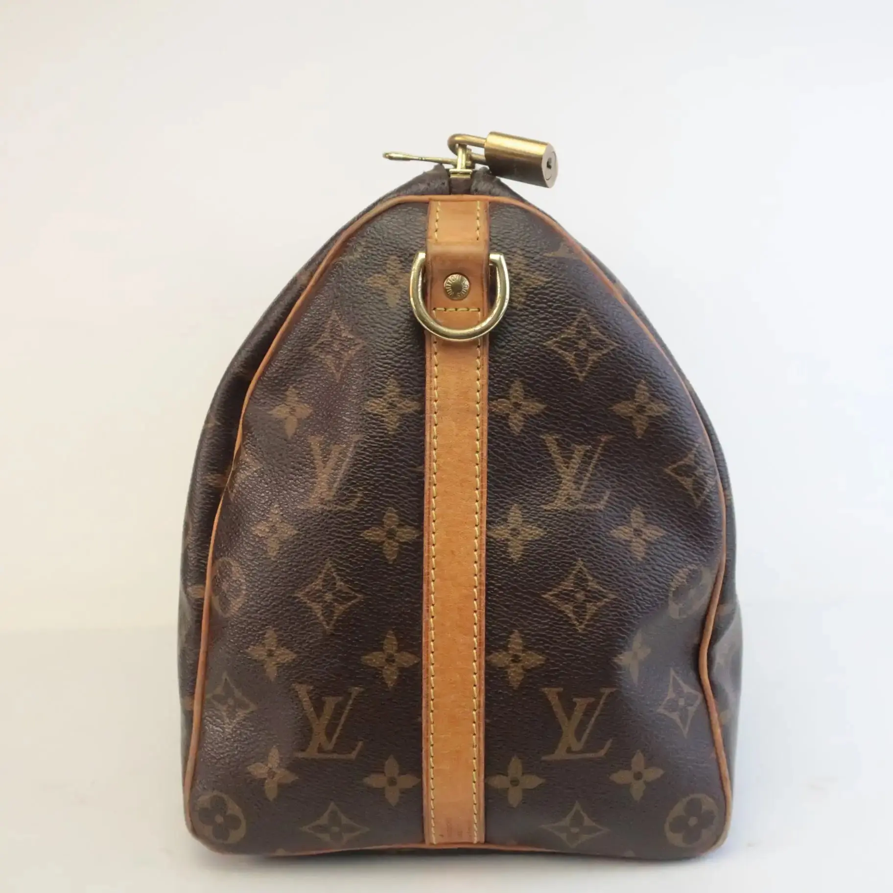 Louis Vuitton Monogram Canvas Speedy 35 Bandouliere Crossbody Bag - Image 9