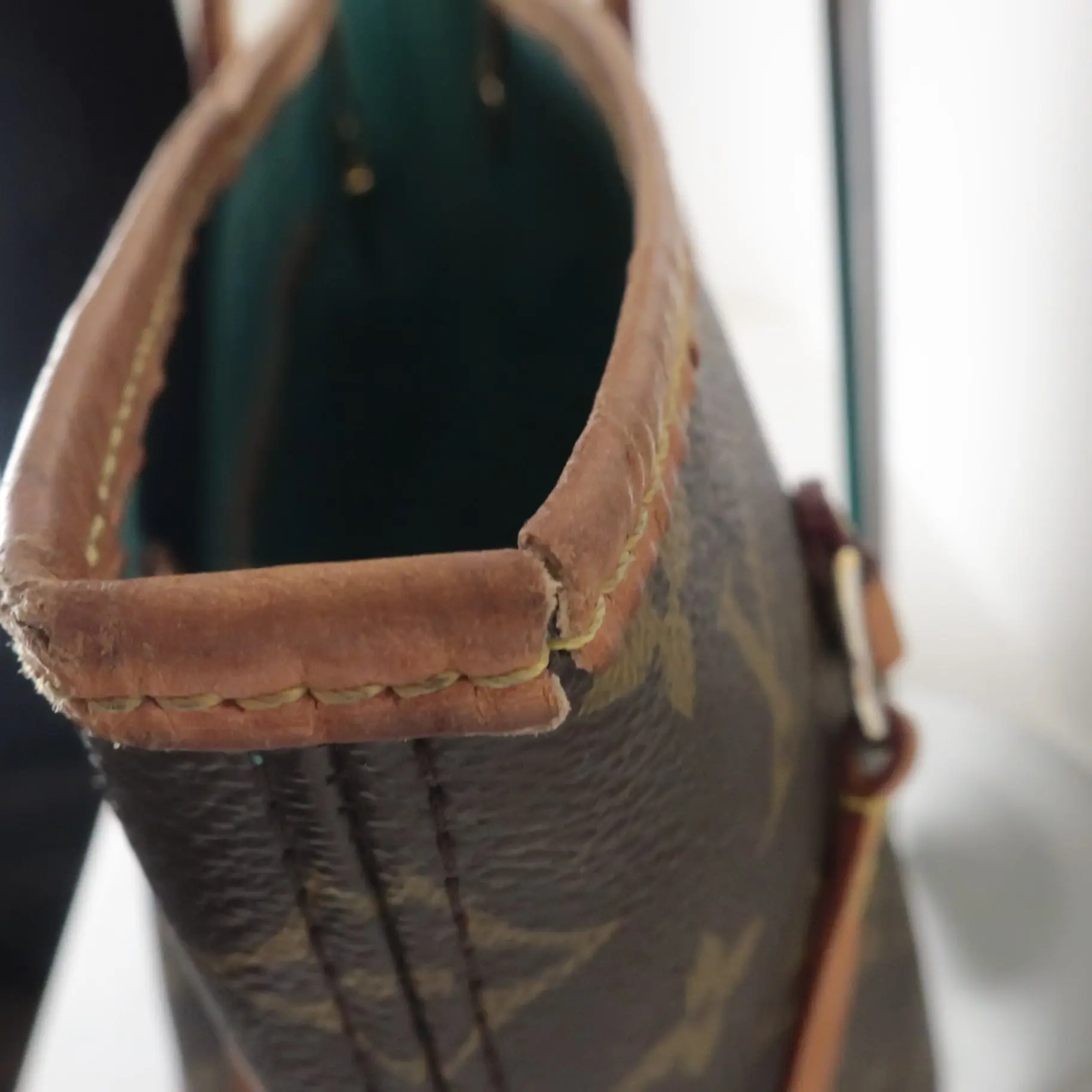 Louis Vuitton Monogram Canvas V Voyage Turquoise Neverfull MM Bag (777) - Image 14