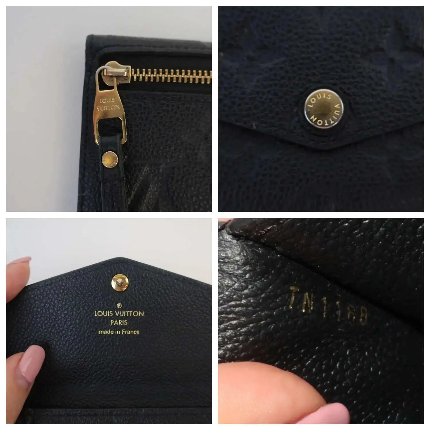Louis Vuitton Monogram Empreinte Key Pouch - Image 7