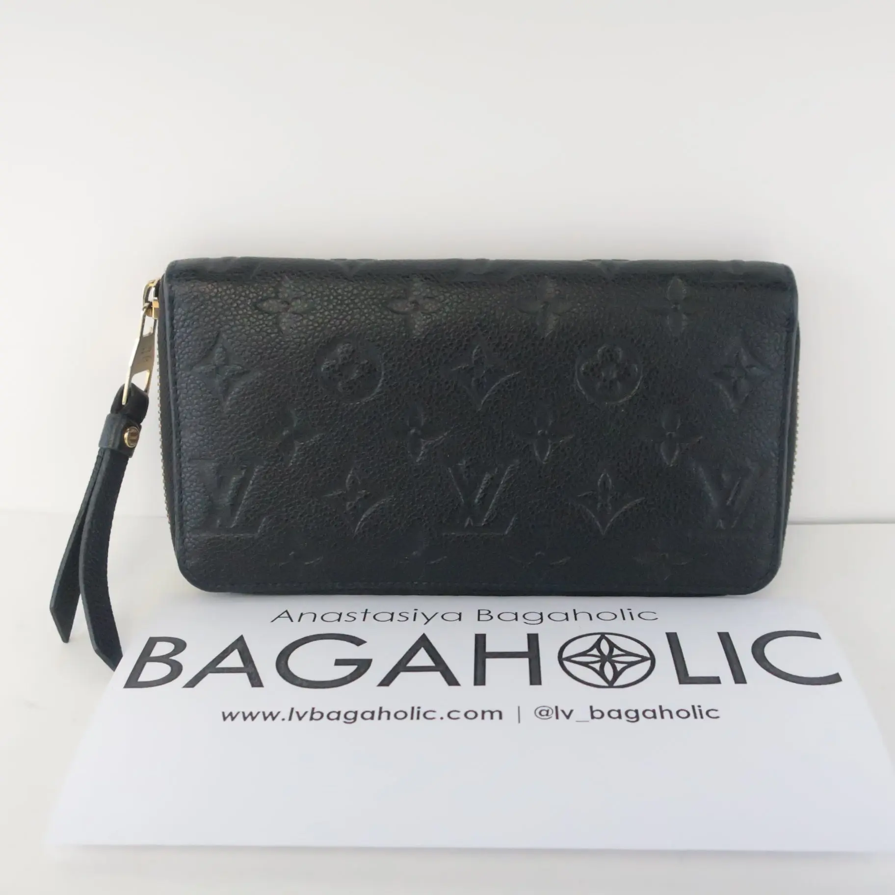 Louis Vuitton Empreinte Leather Black Secret Wallet - Image 3