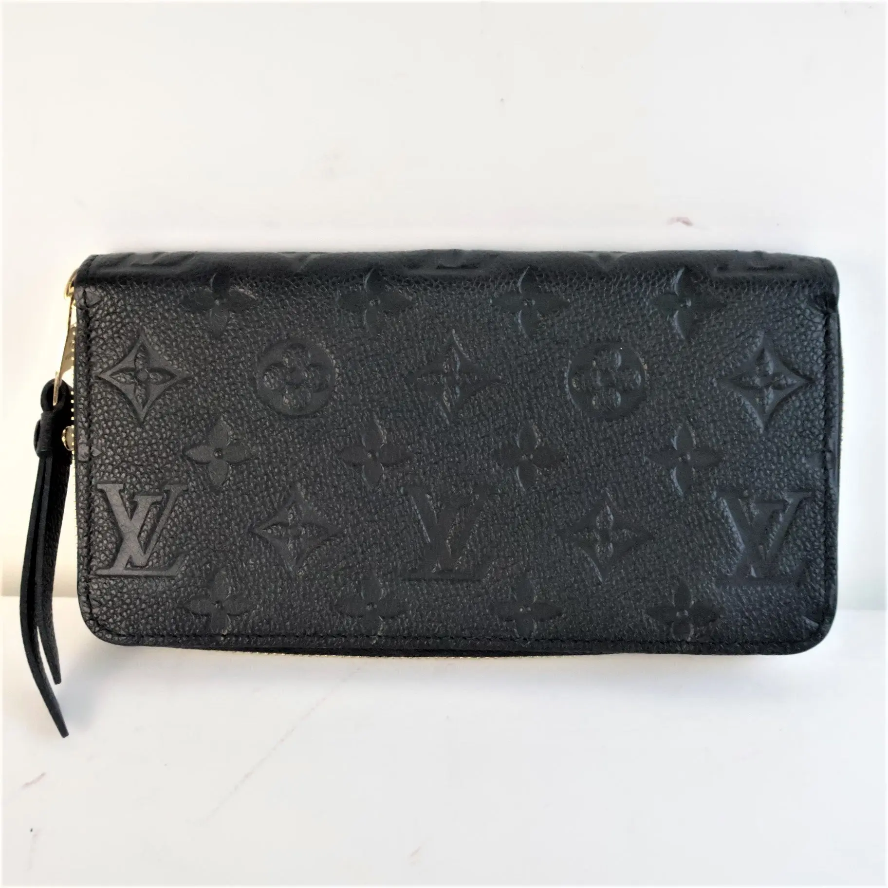 Louis Vuitton Empreinte Leather Noir Zippy wallet - Image 4
