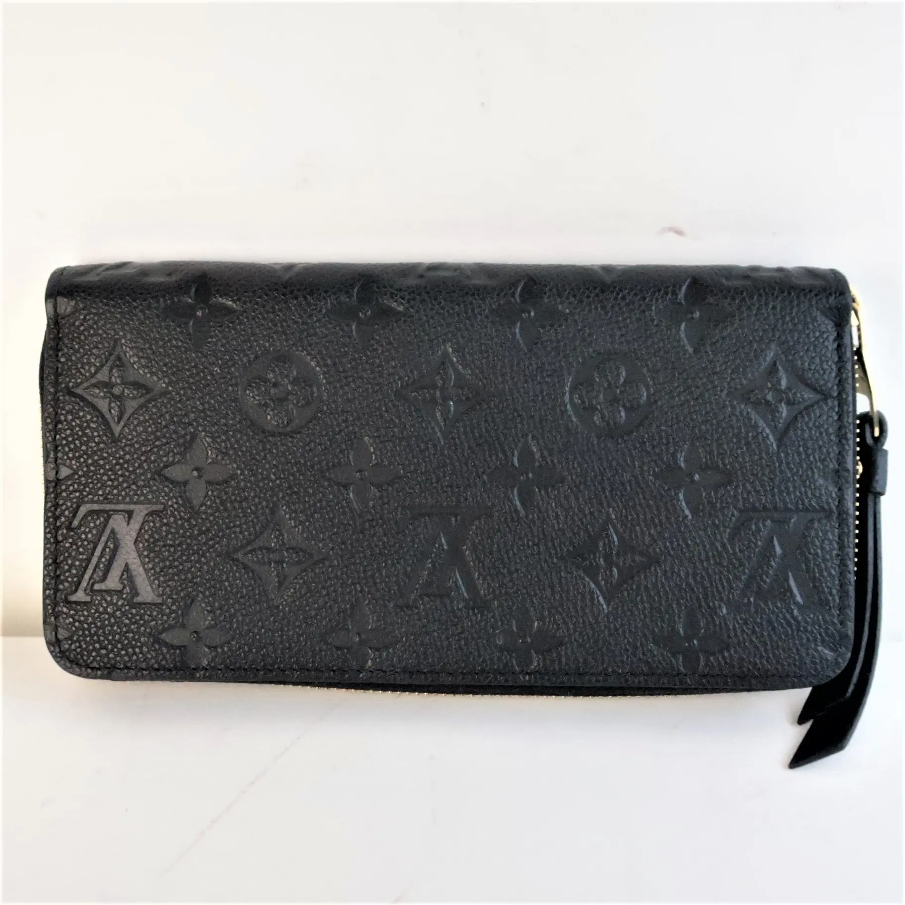 Louis Vuitton Empreinte Leather Noir Zippy wallet - Image 5