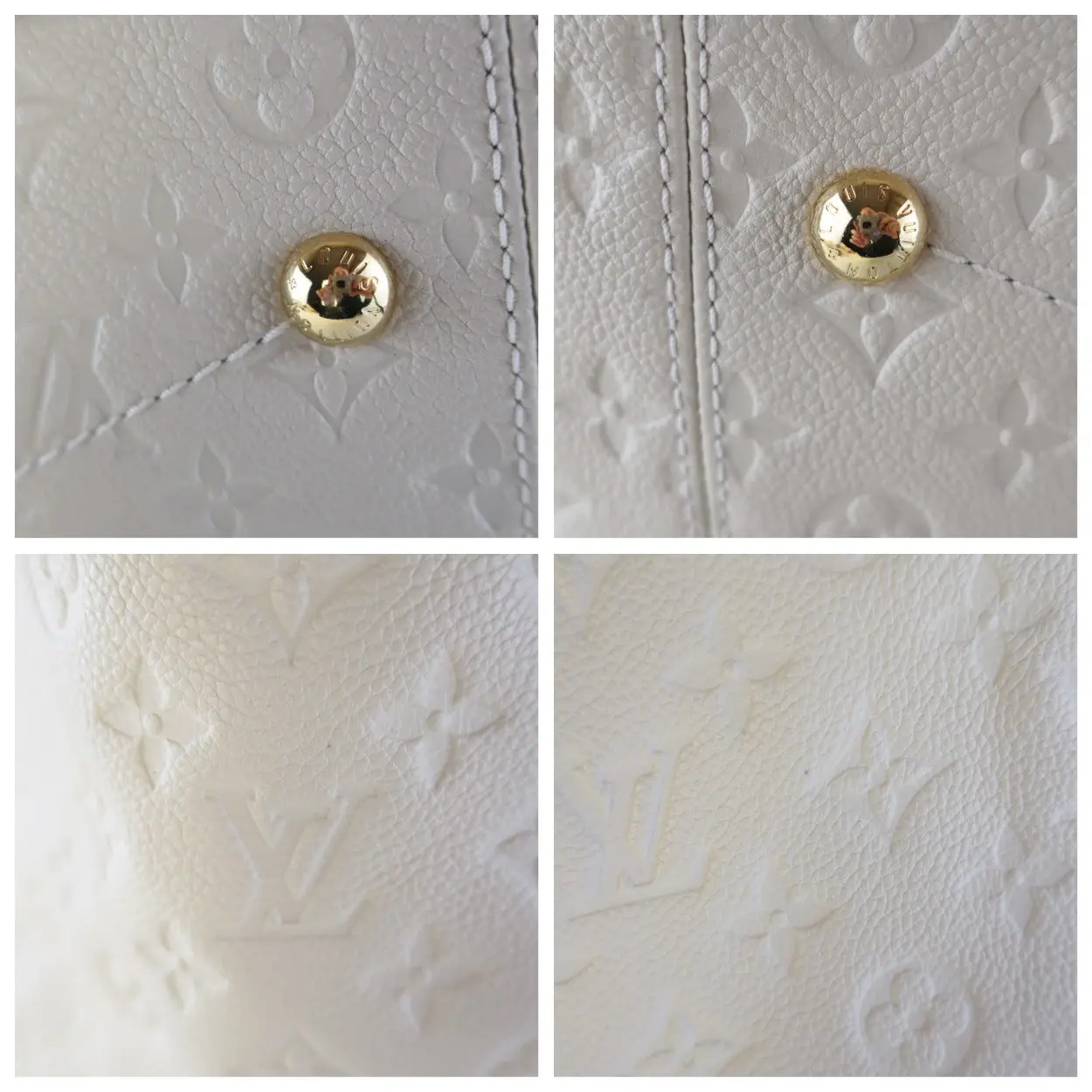 Louis Vuitton Monogram Empreinte Neige Artsy MM Bag - Image 14