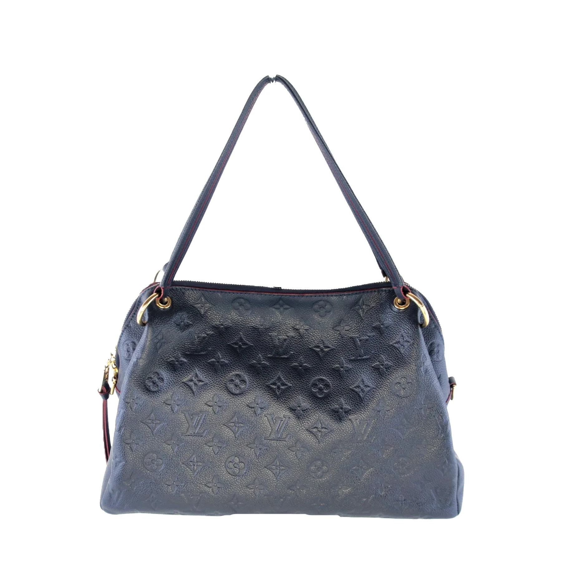 Louis Vuitton Monogram Empreinte Marine Rouge Ponthieu PM Crossbody Bag - Image 2