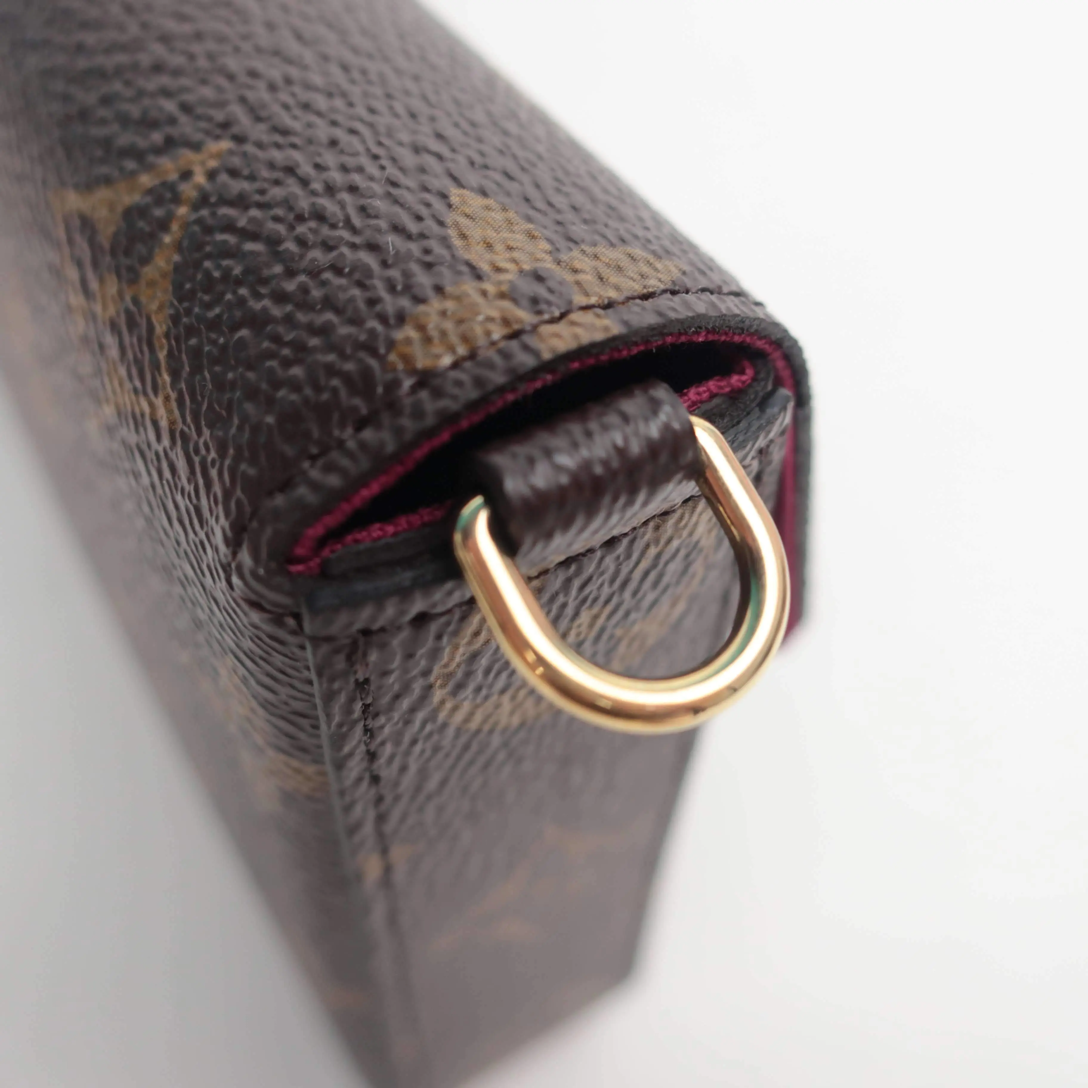 Louis Vuitton Monogram Felicie bag with Fuchsia Inserts - Image 115