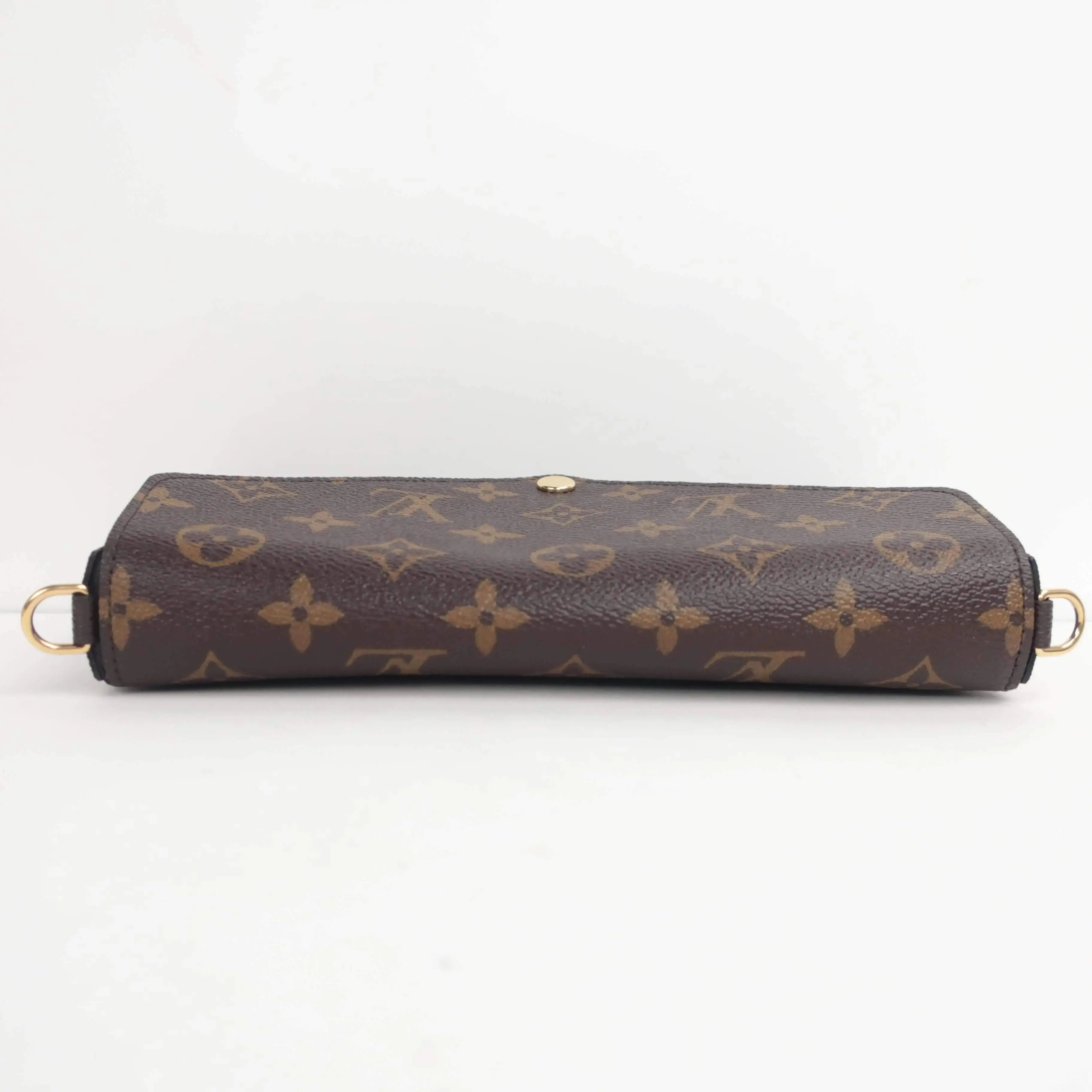 Louis Vuitton Monogram Felicie bag with Fuchsia Inserts - Image 5