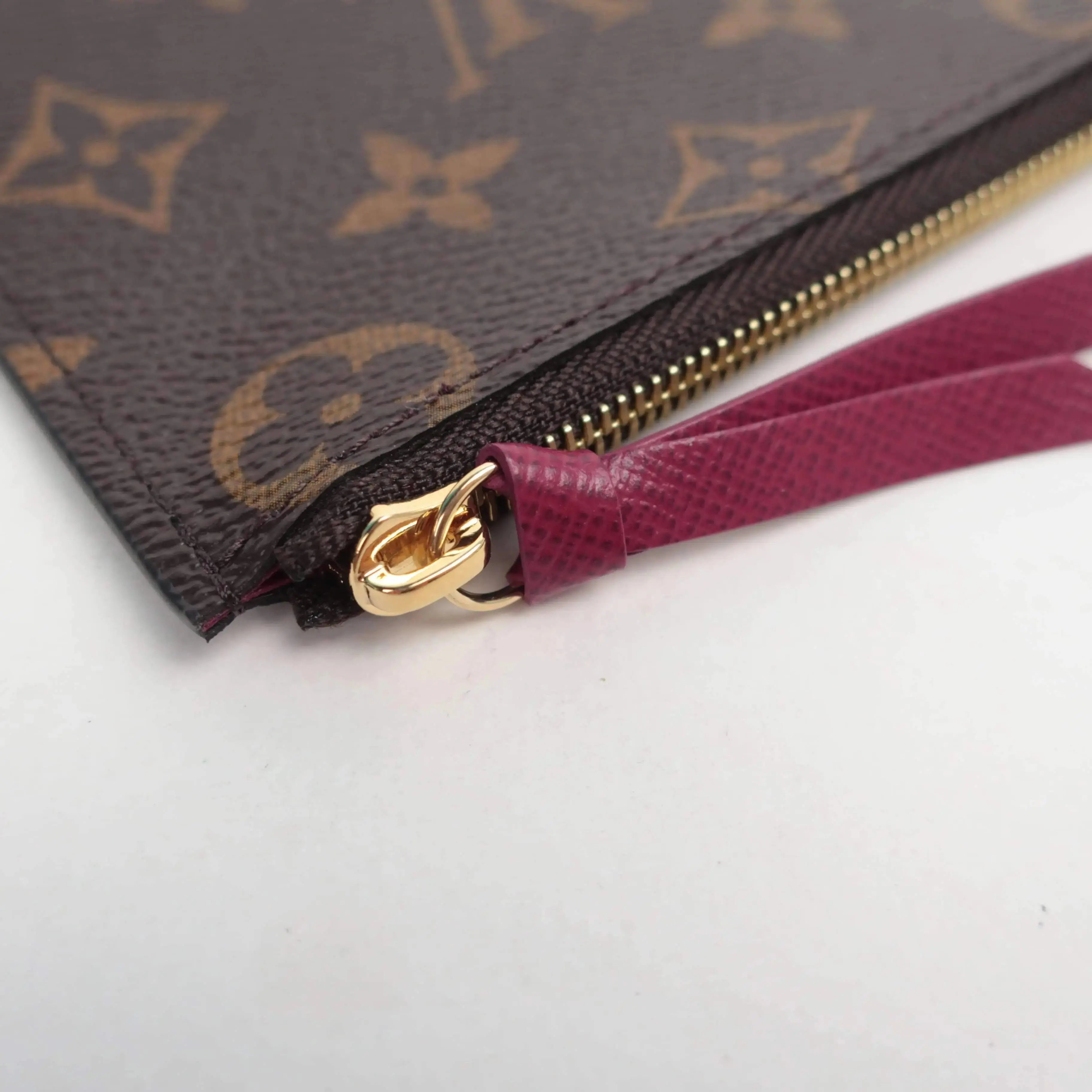 Louis Vuitton Monogram Felicie bag with Fuchsia Inserts - Image 52