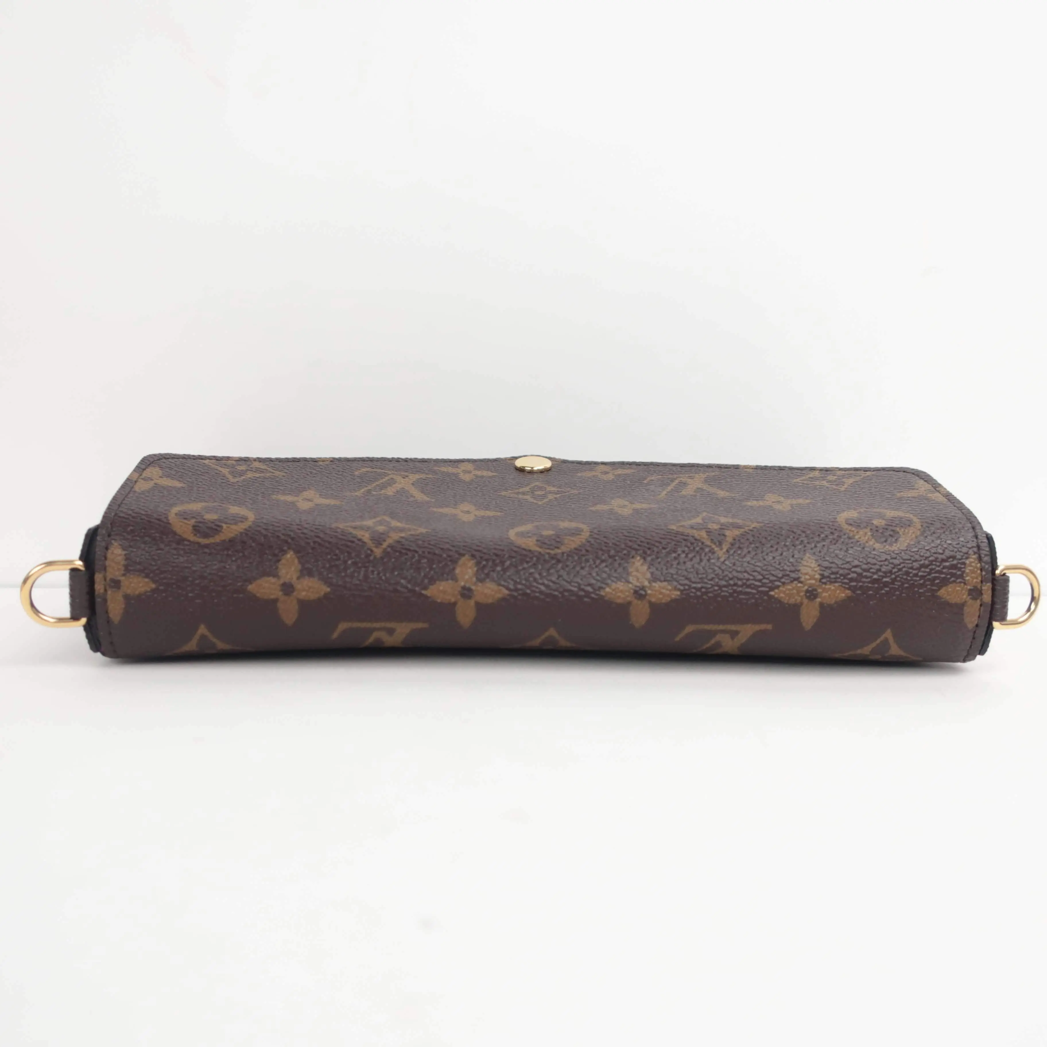Louis Vuitton Monogram Felicie bag with Fuchsia Inserts - Image 7
