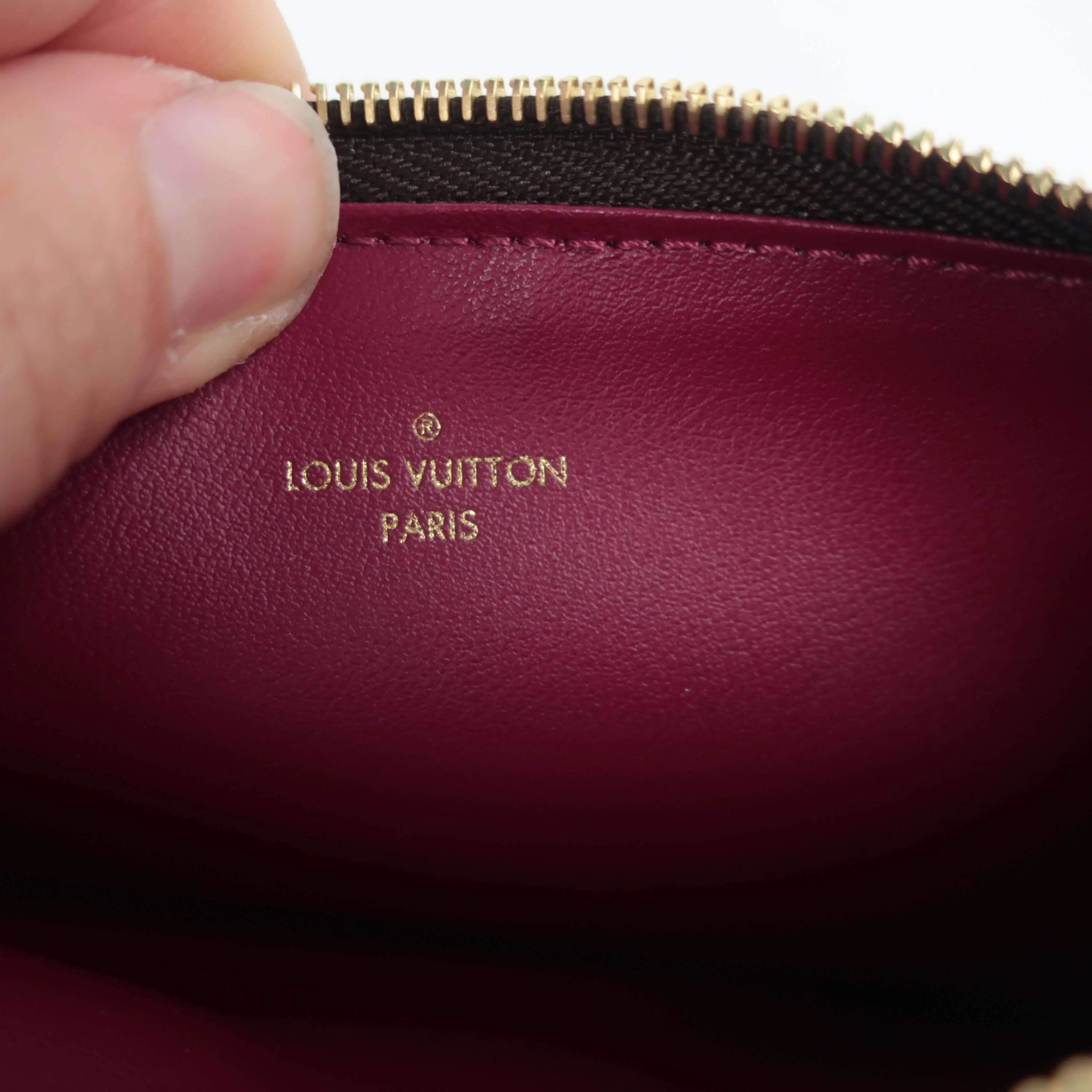 Louis Vuitton Monogram Felicie bag with Fuchsia Inserts - Image 71