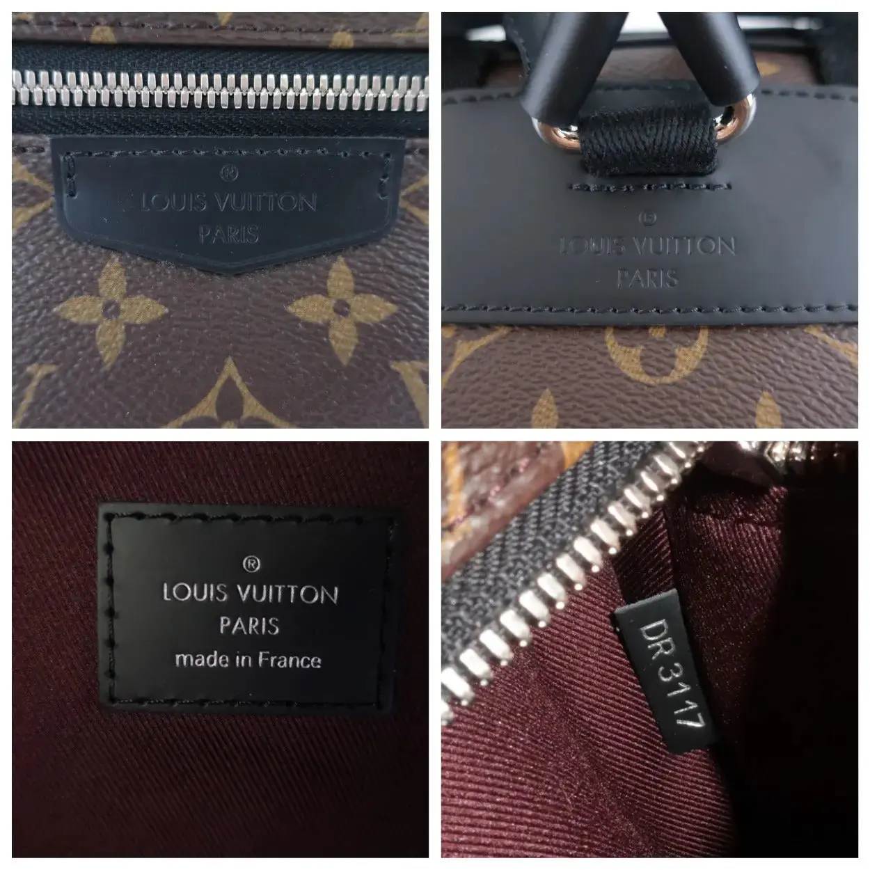 Louis Vuitton Monogram Macassar Josh Backpack - Image 10