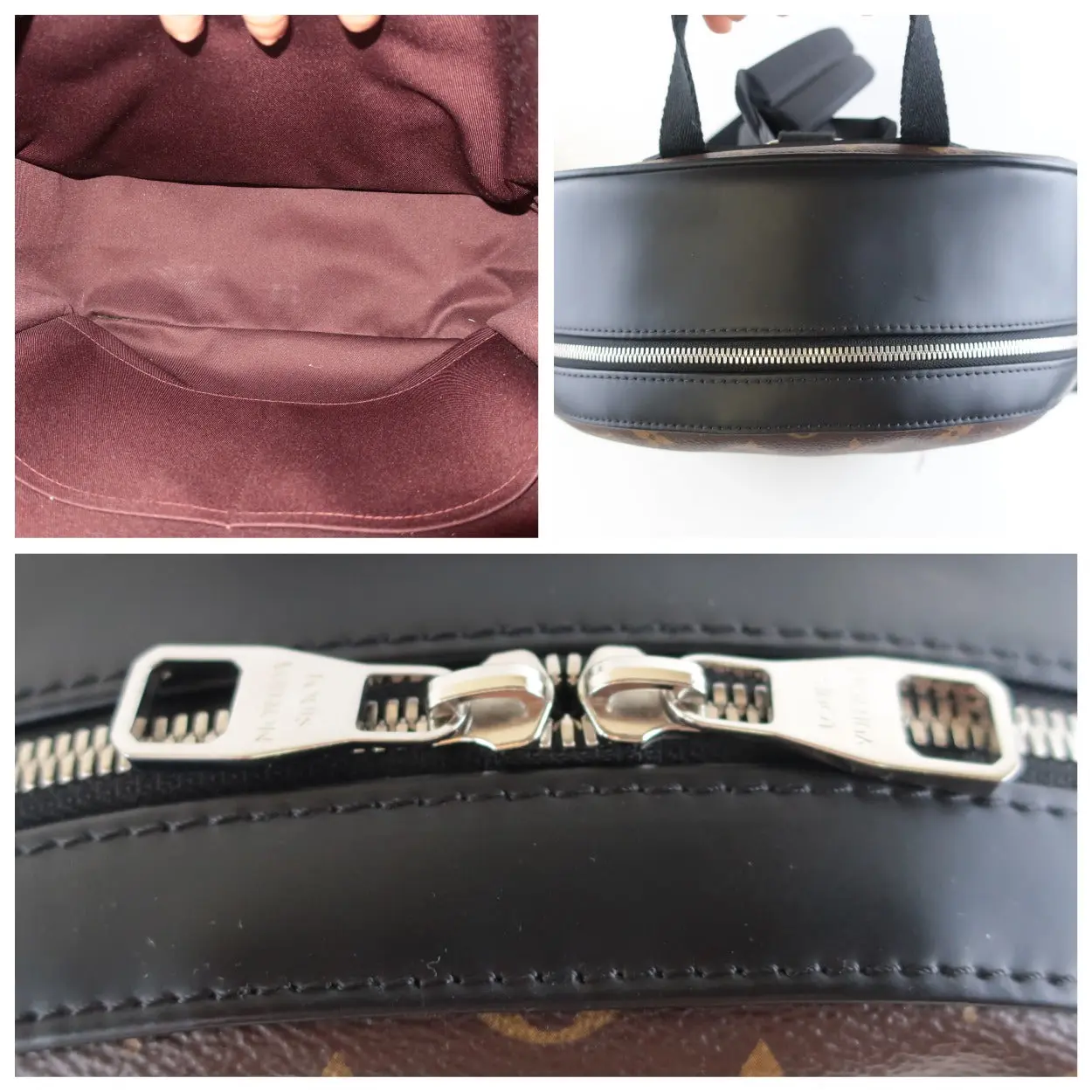 Louis Vuitton Monogram Macassar Josh Backpack - Image 11