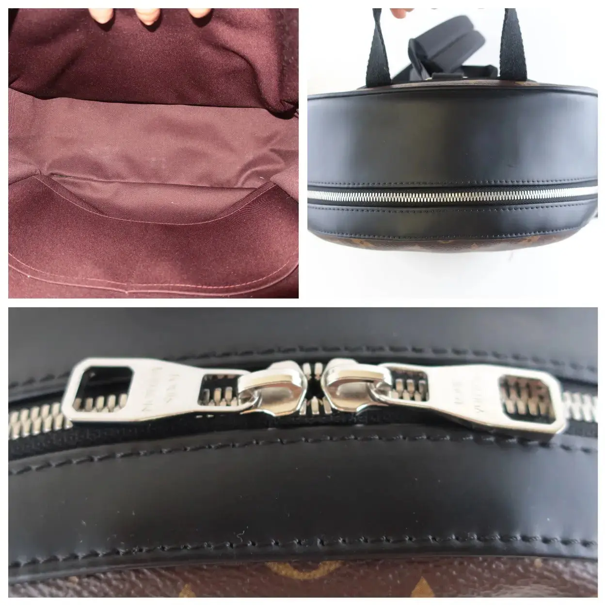 Louis Vuitton Monogram Macassar Josh Backpack - Image 12