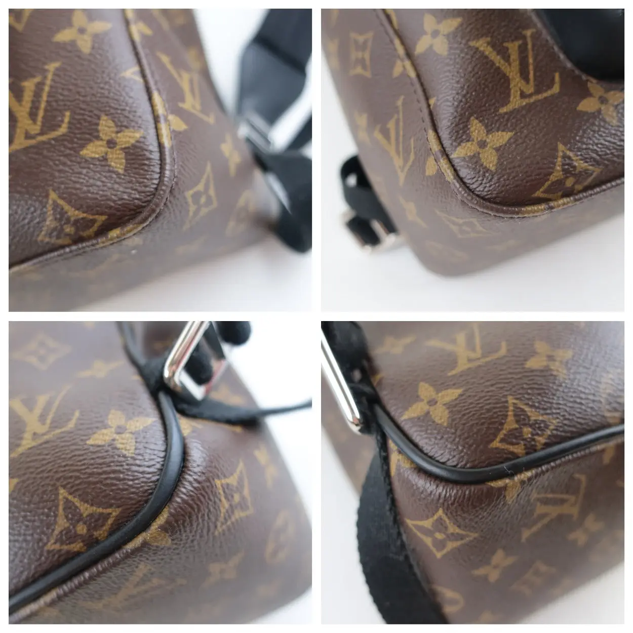 Louis Vuitton Monogram Macassar Josh Backpack - Image 14