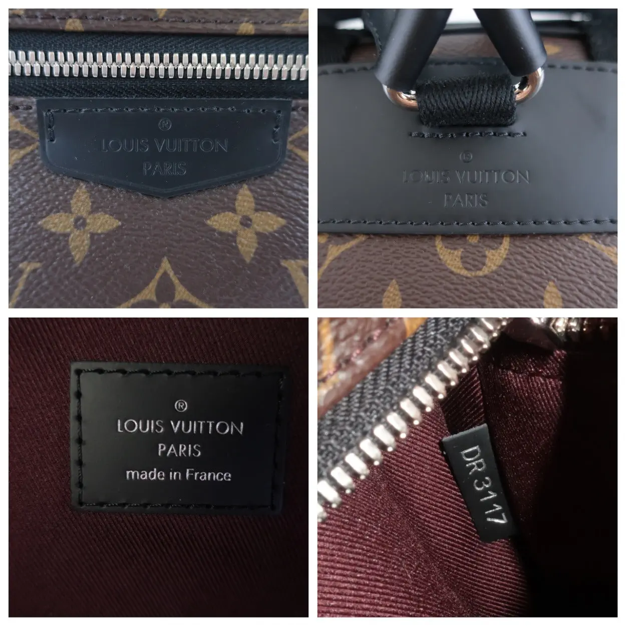 Louis Vuitton Monogram Macassar Josh Backpack - Image 15