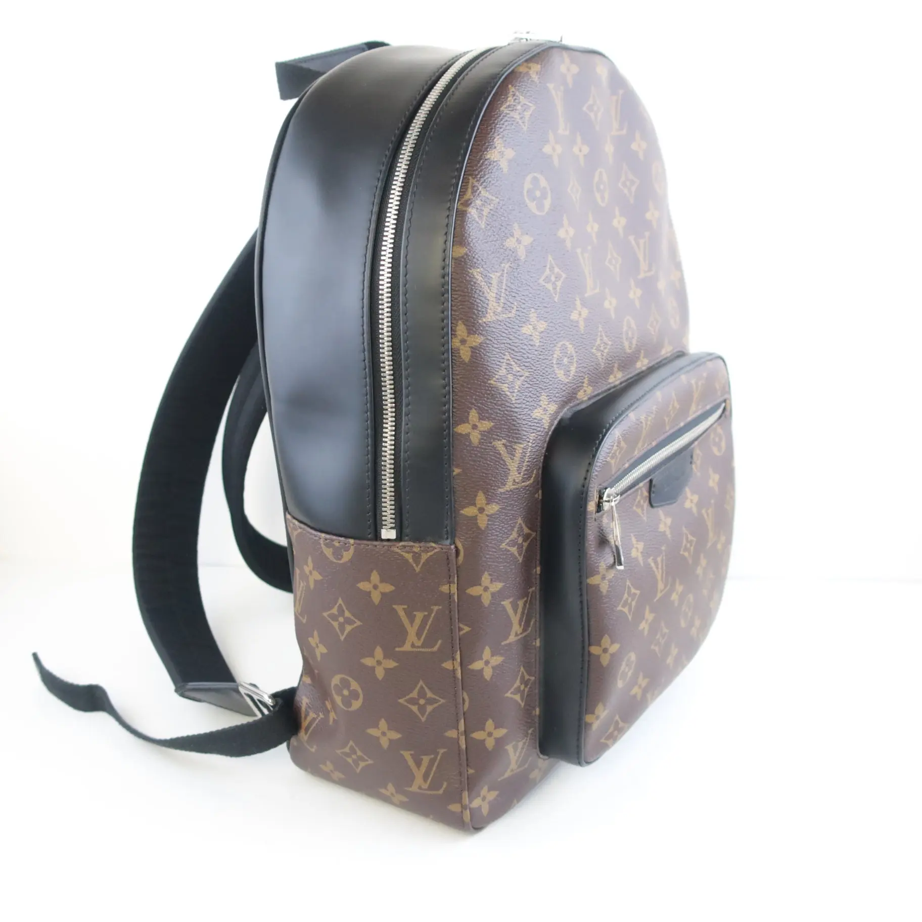 Louis Vuitton Monogram Macassar Josh Backpack - Image 3