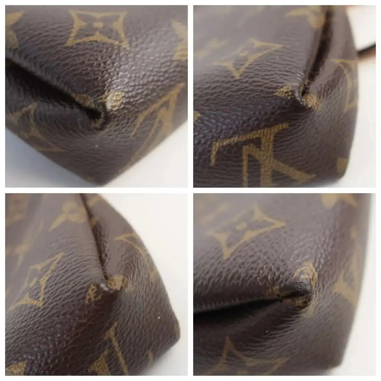 Louis Vuitton Monogram Safran Pallas Clutch (Employee Edition) - Image 8