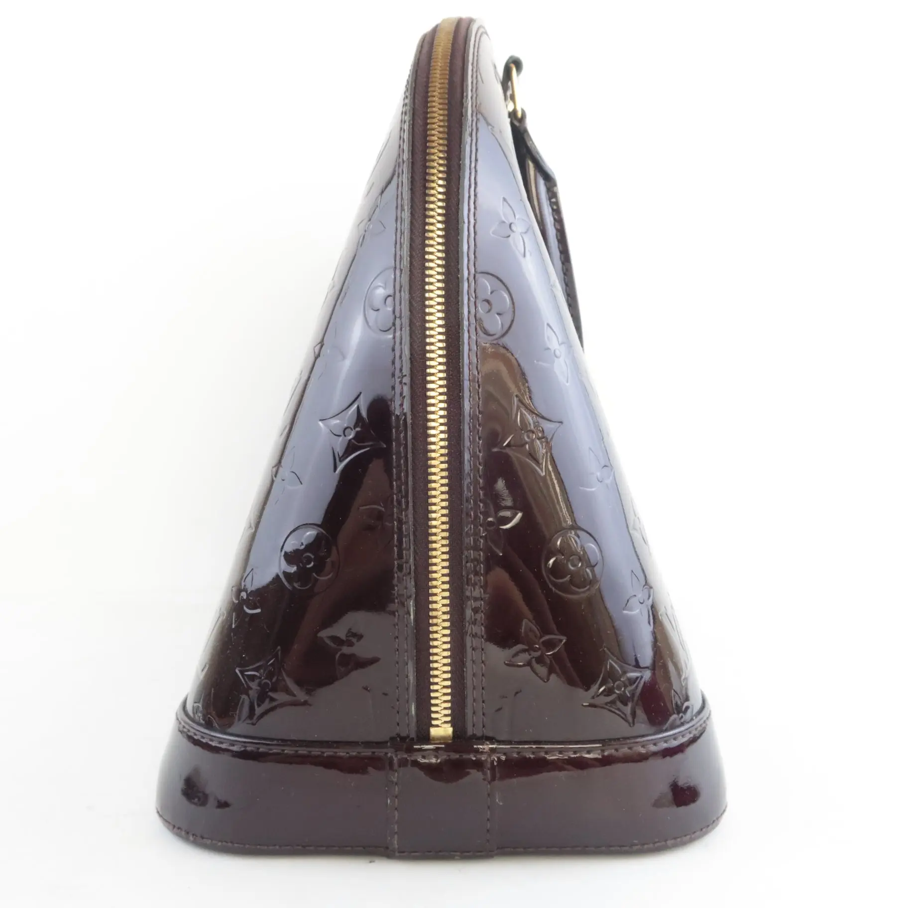 Louis Vuitton Monogram Vernis Alma MM Amarante Bag - Image 11