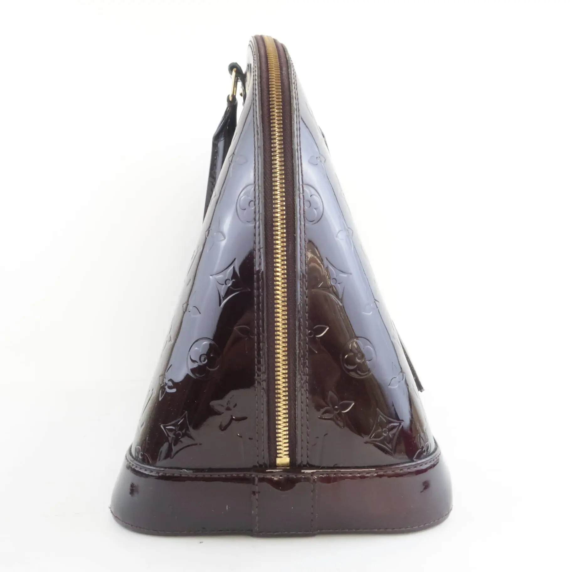 Louis Vuitton Monogram Vernis Alma MM Amarante Bag - Image 6
