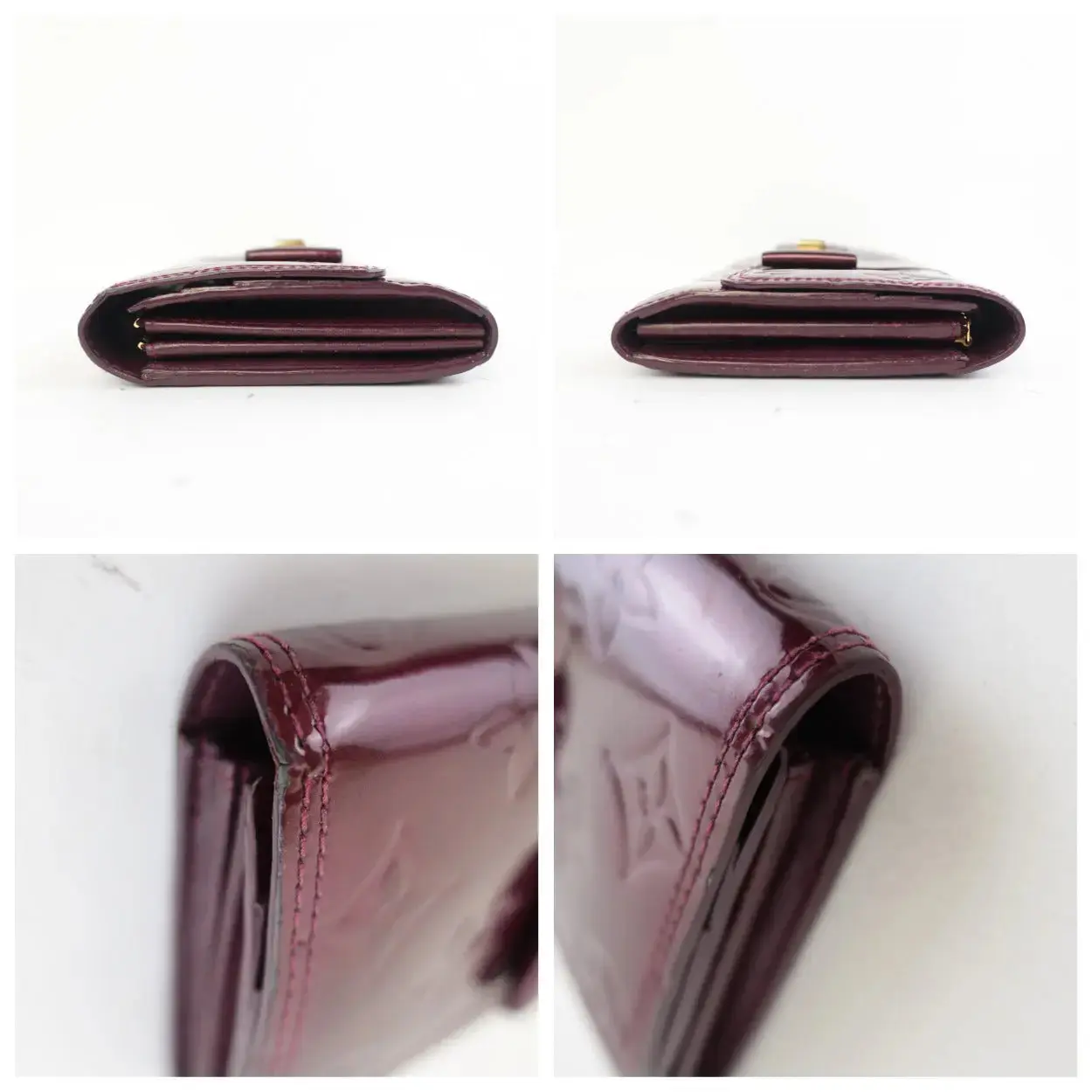 Louis Vuitton Monogram Vernis Sarah Noeud Wallet - Image 12