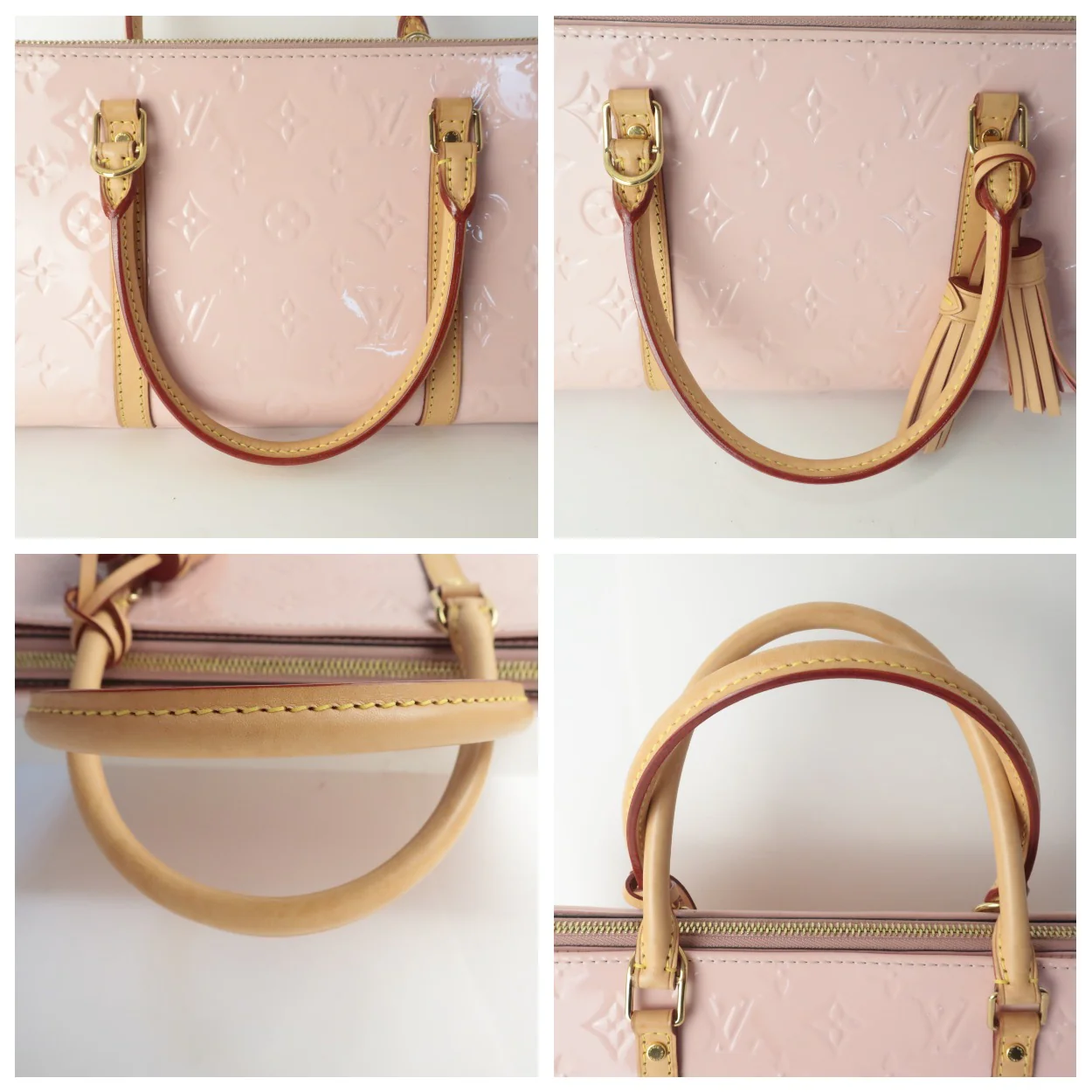 Louis Vuitton Neo Triangle Rose Ballerine Bag - Image 3