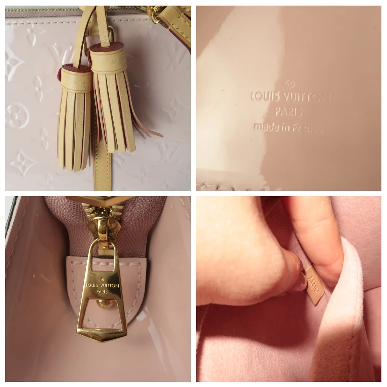 Louis Vuitton Neo Triangle Rose Ballerine Bag - Image 9