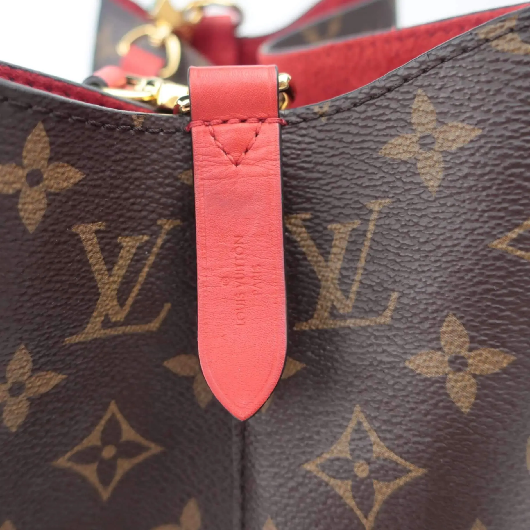 Louis Vuitton NeoNoe NM Shoulder Red Bag - Image 25