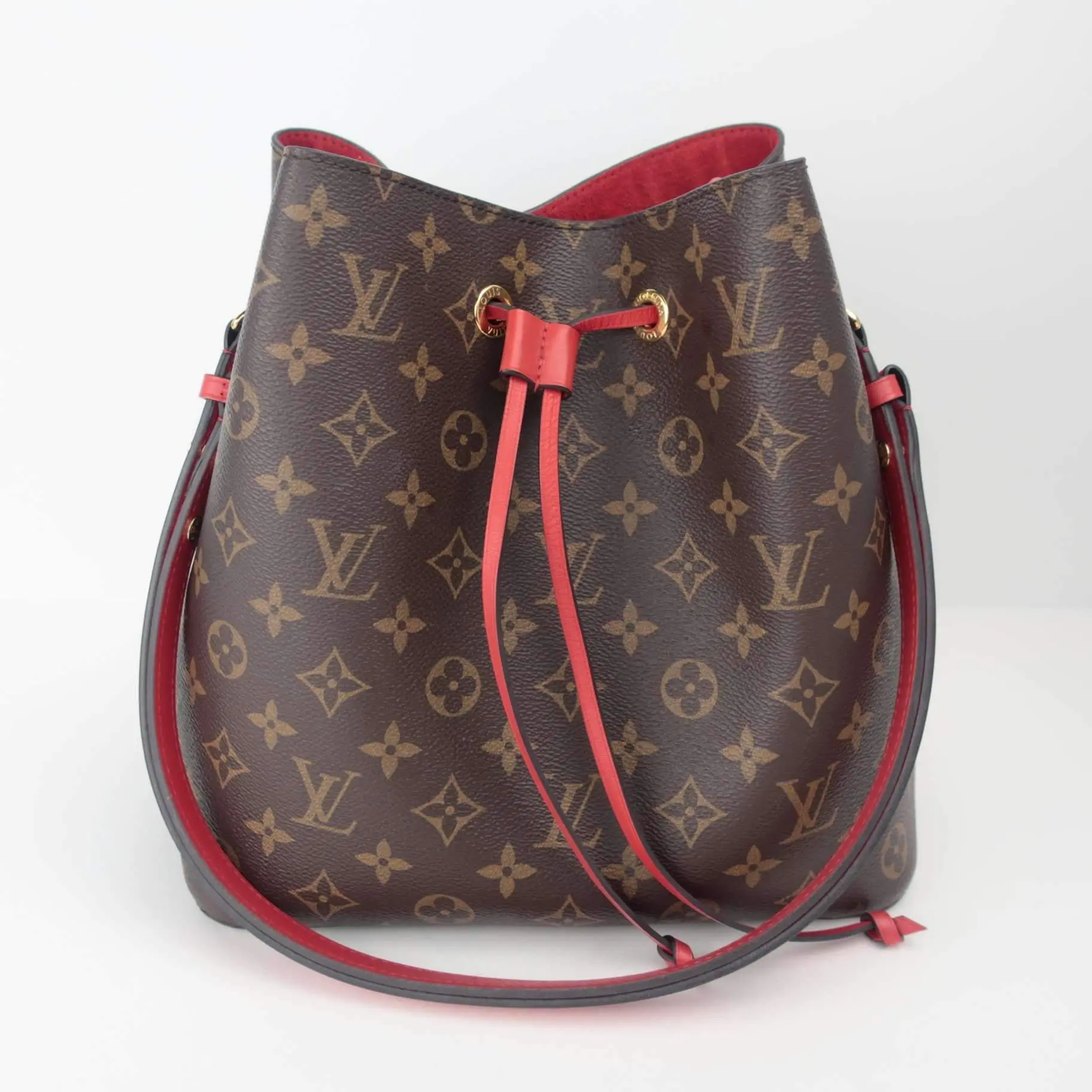 Louis Vuitton NeoNoe NM Shoulder Red Bag - Image 3