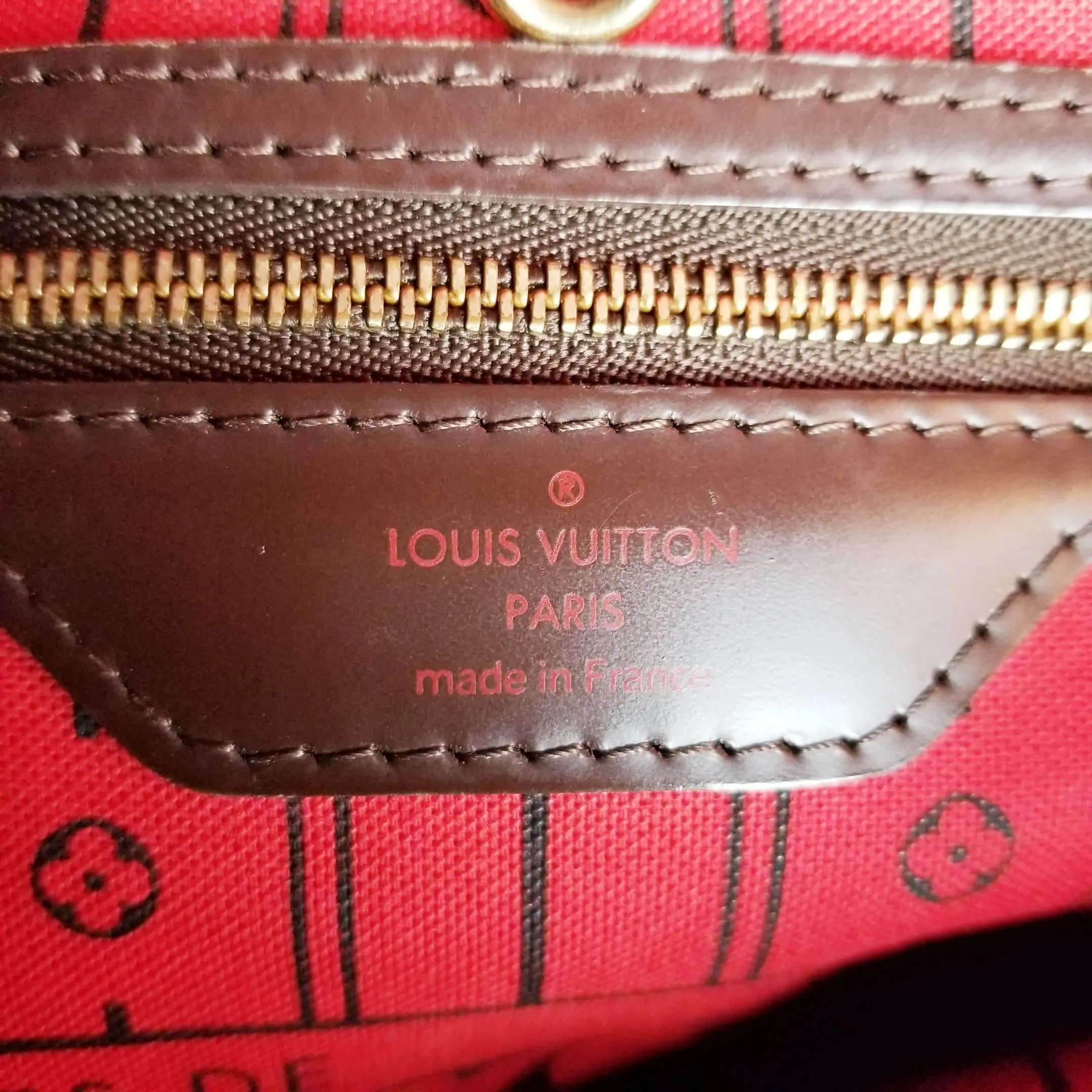 Louis Vuitton Neverfull GM Damier Ebene bag - Image 32