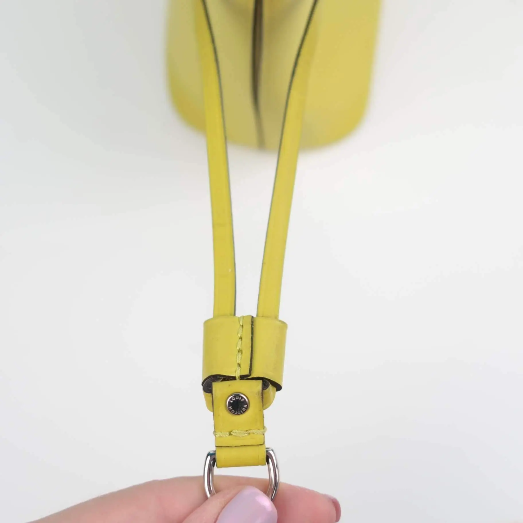 Louis Vuitton Neverfull PM Yellow Epi with Pouch - Image 22