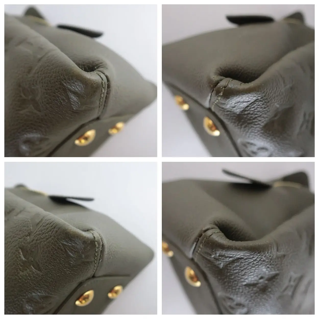 Louis Vuitton Green Empreinte Vosges MM bag - Image 16