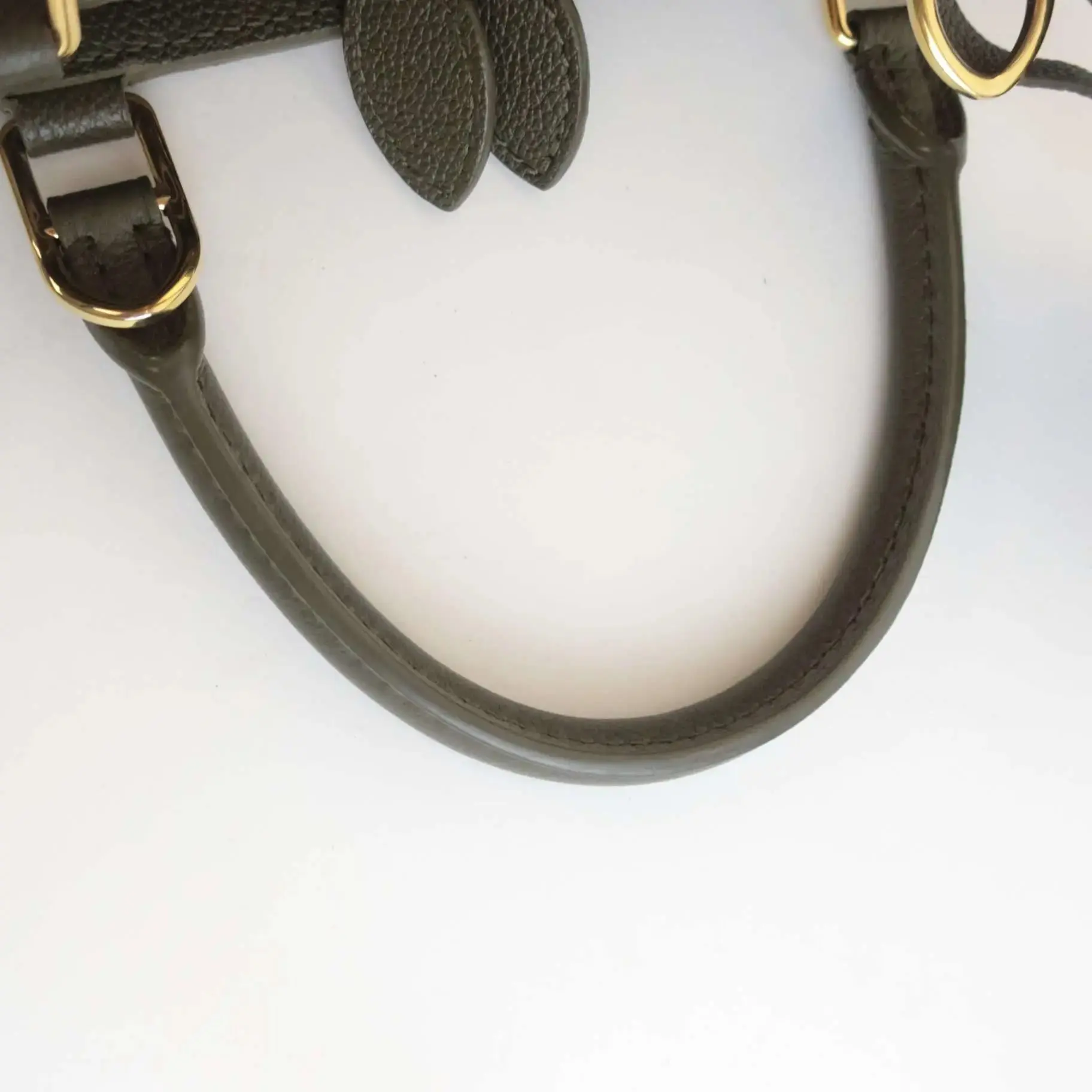 Louis Vuitton Olive Green Empreinte Vosges MM bag - Image 10